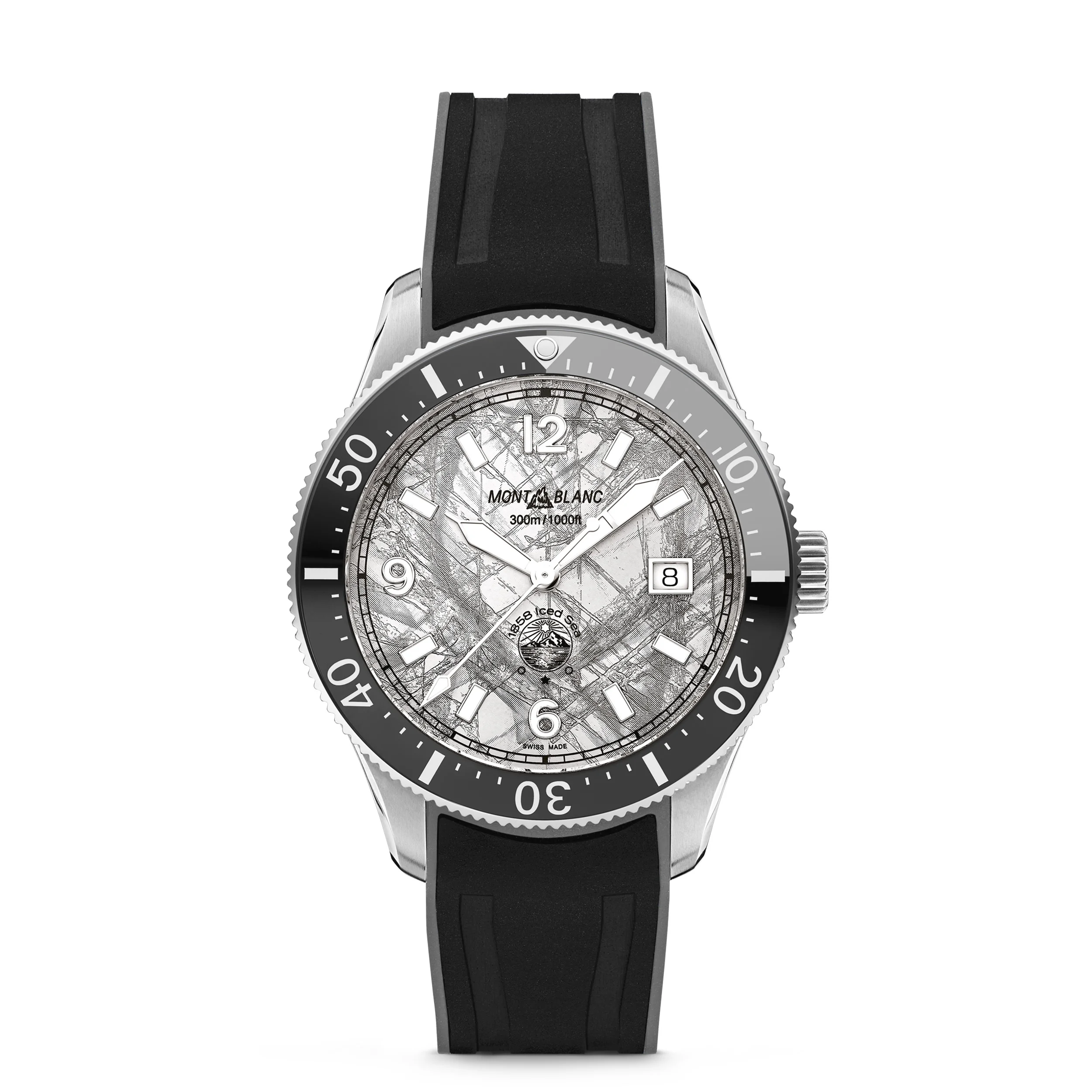 Montblanc 1858 Iced Sea Automatic Date - 1