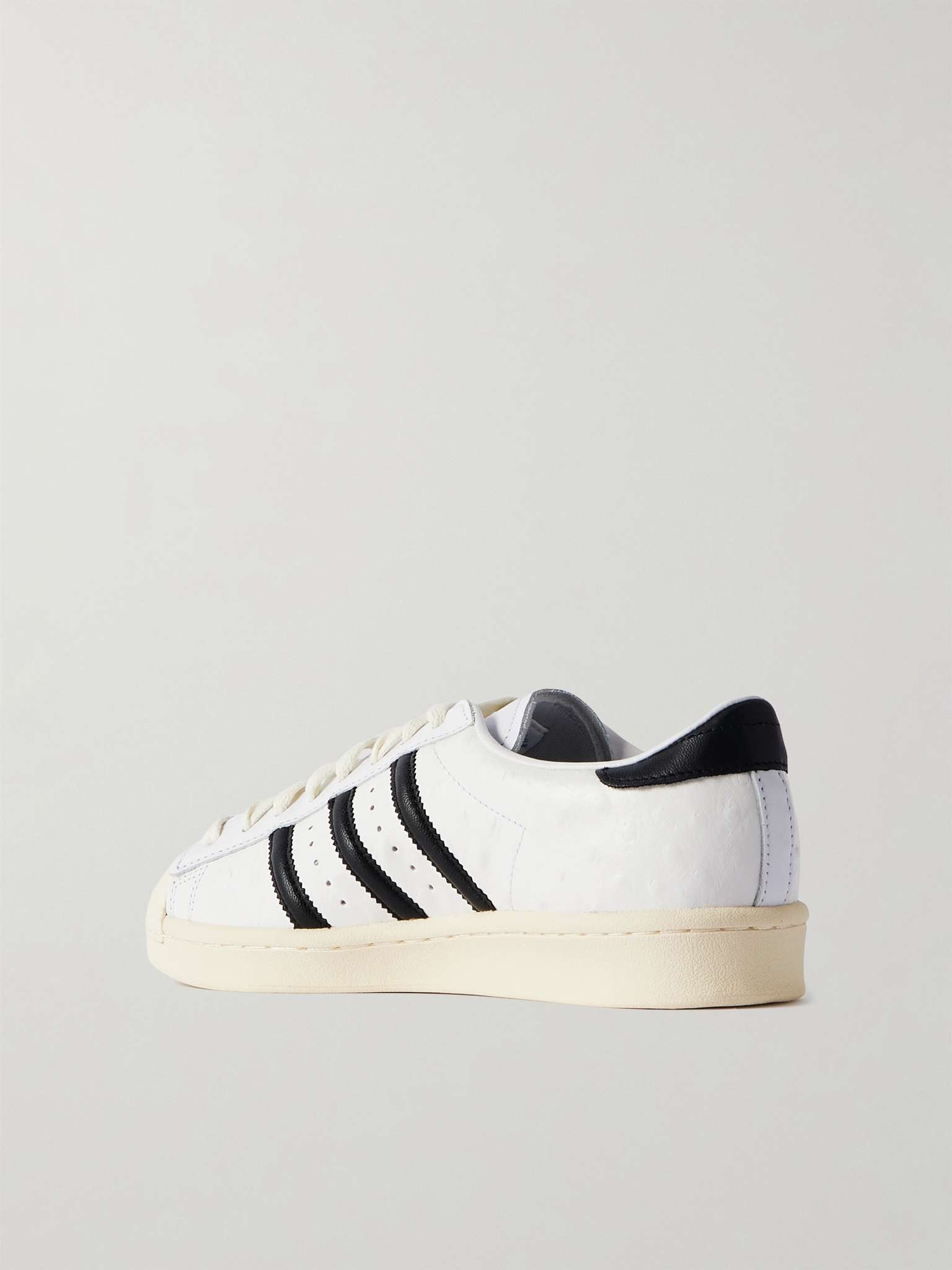 Superstar Vintage Ostrich-Effect Leather Sneakers - 4