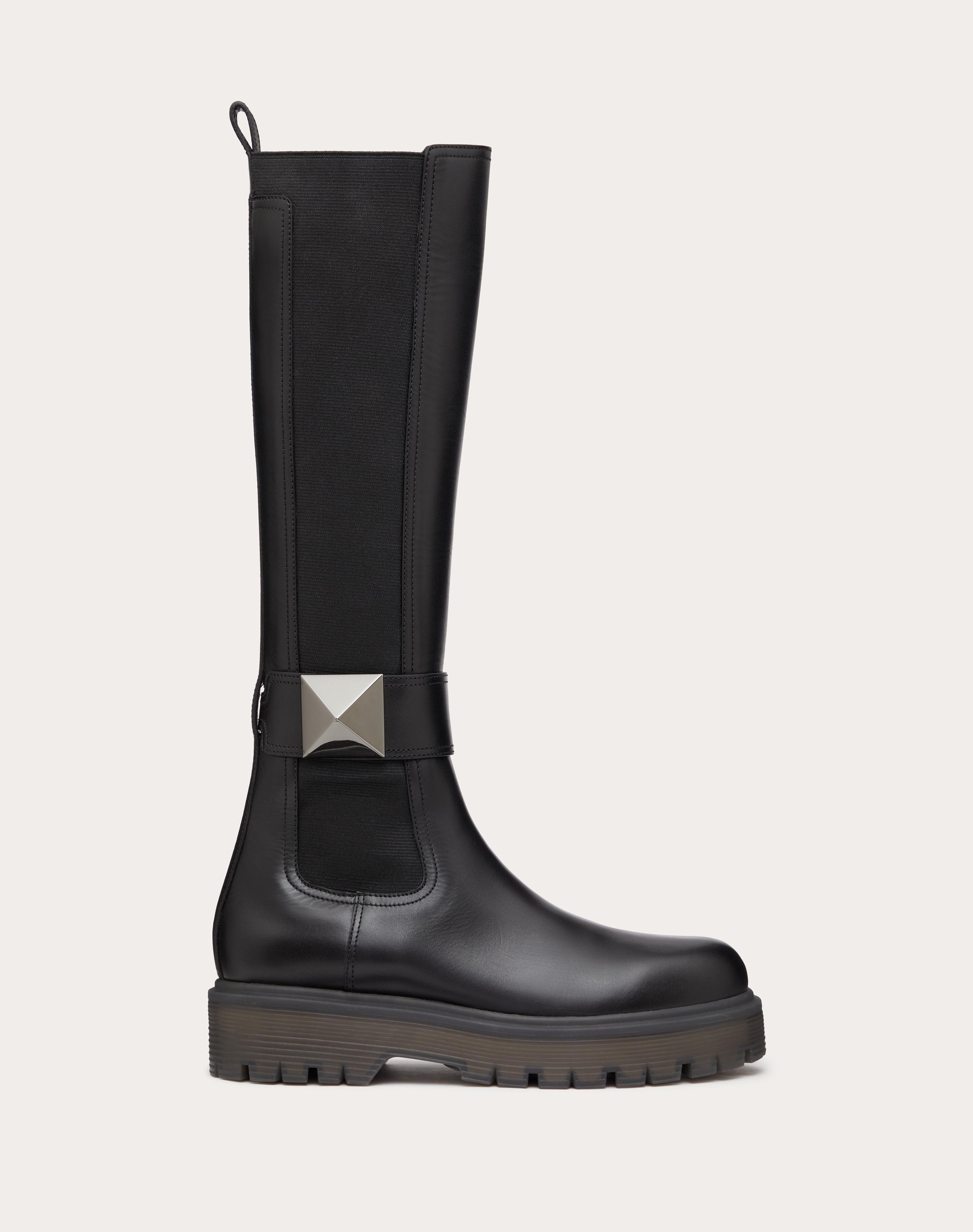 ONE STUD BOOT IN CALFSKIN 45MM - 1