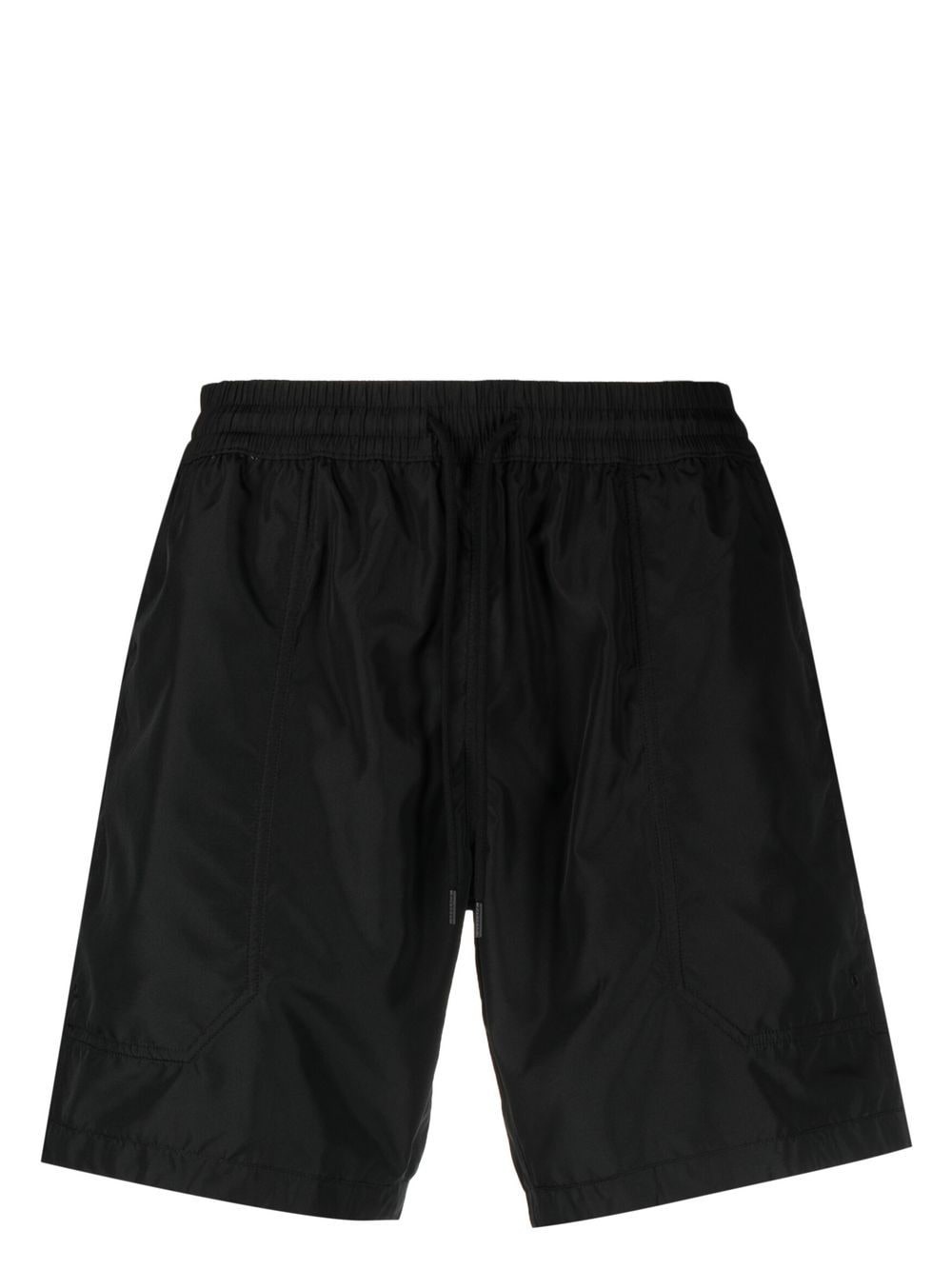 drawstring swim shorts - 1