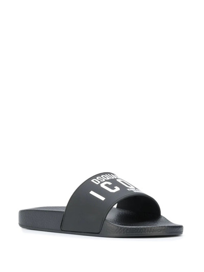 DSQUARED2 icon logo pool slides outlook