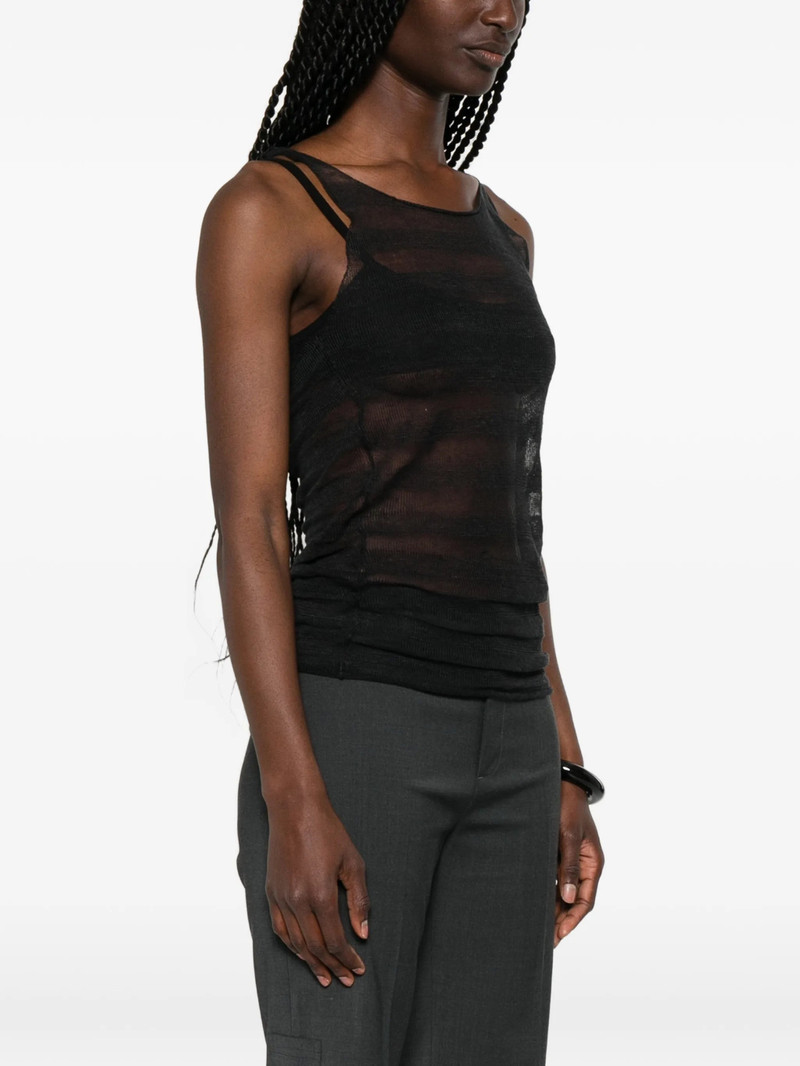 Paloma Wool Dino Striped Sheer Tank Top 4