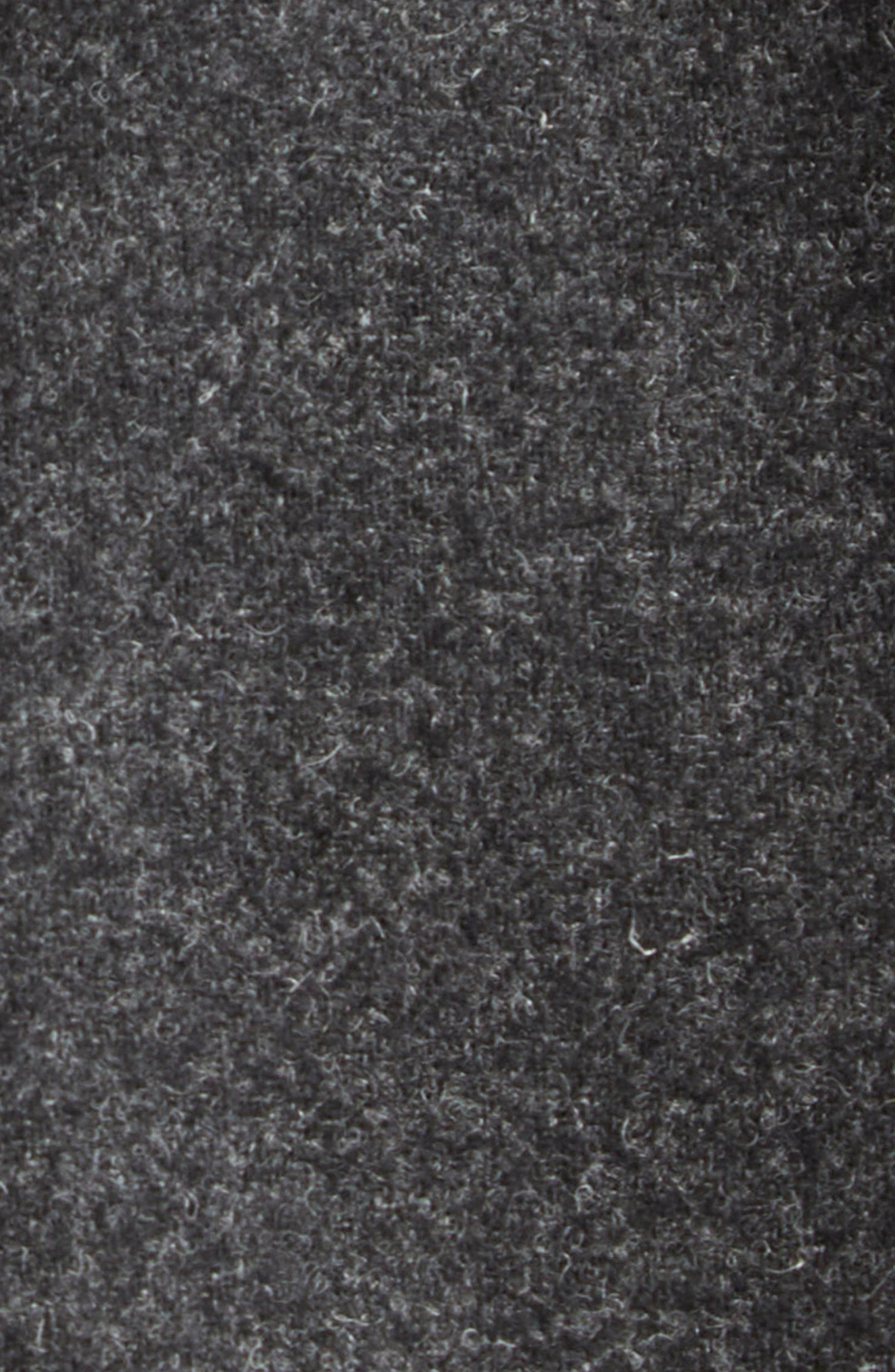 TOTEME Mélange Flannel Scarf Blazer in Charcoal Melange at Nordstrom - 7