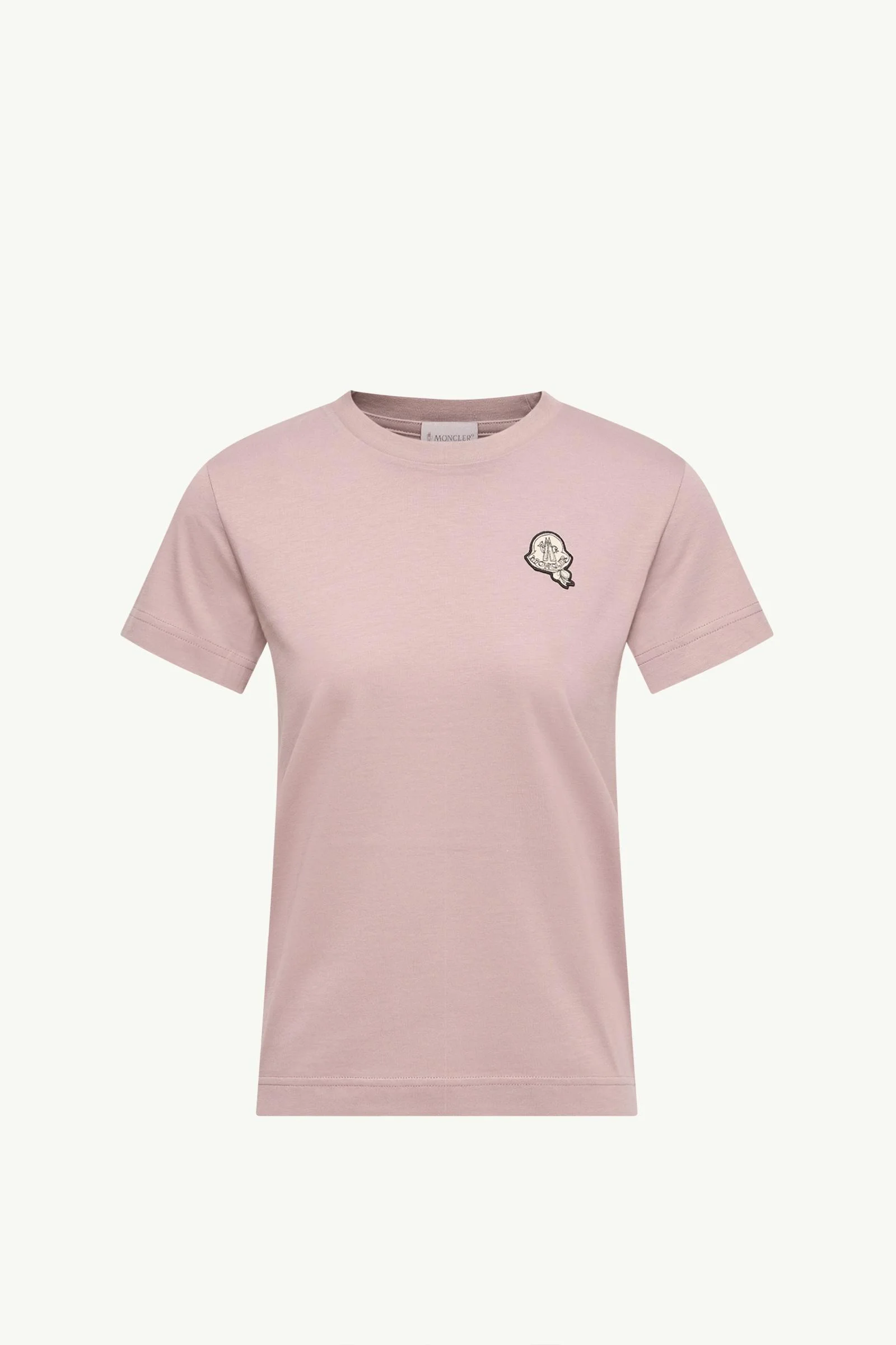 Logo Patch Cotton T-Shirt - 1