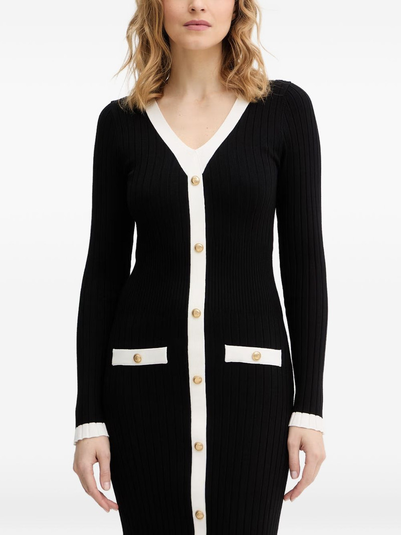 Laurel ribbed-knit midi dress 4