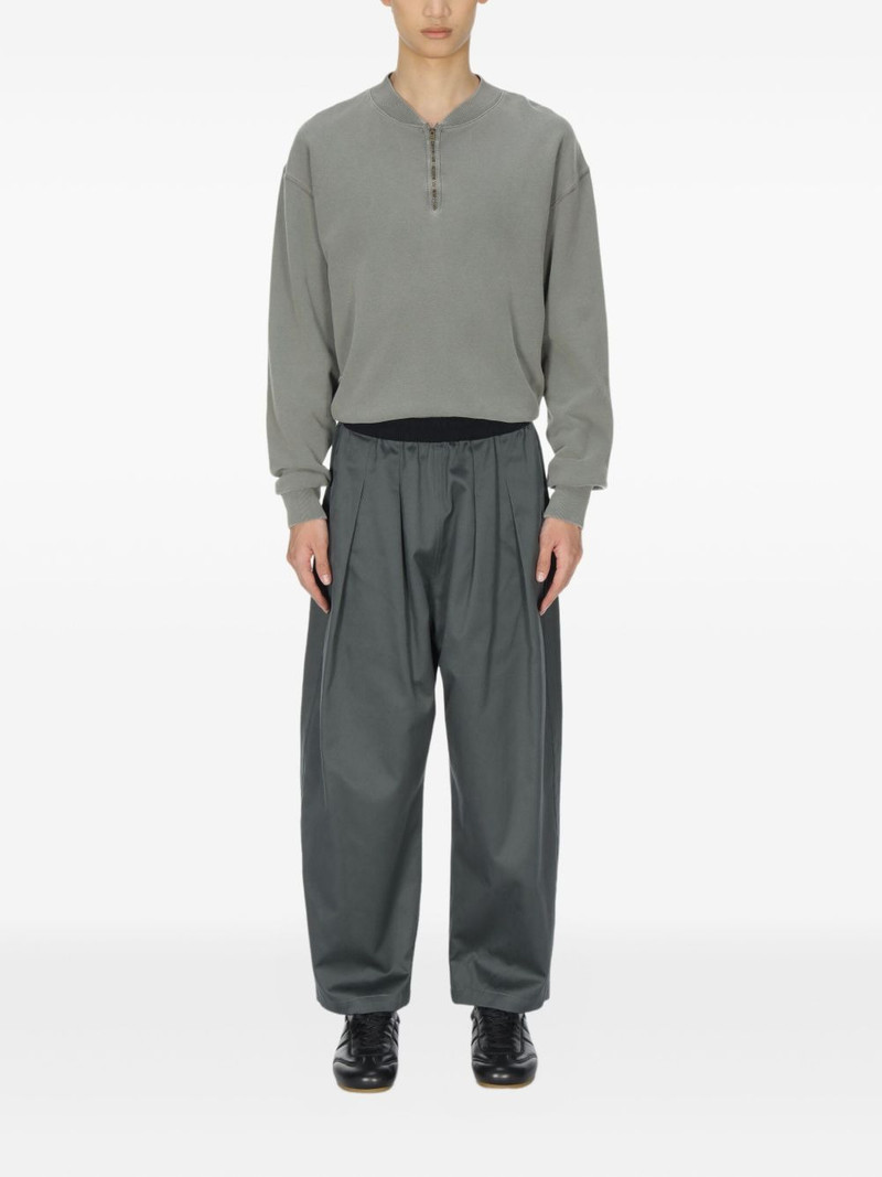 Maison Margiela half-zip sweatshirt outlook