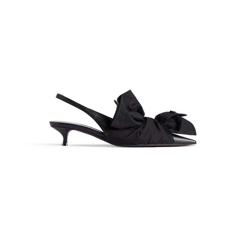 여자 나이프 Chemise 40mm Slingback 에 검정 - 1