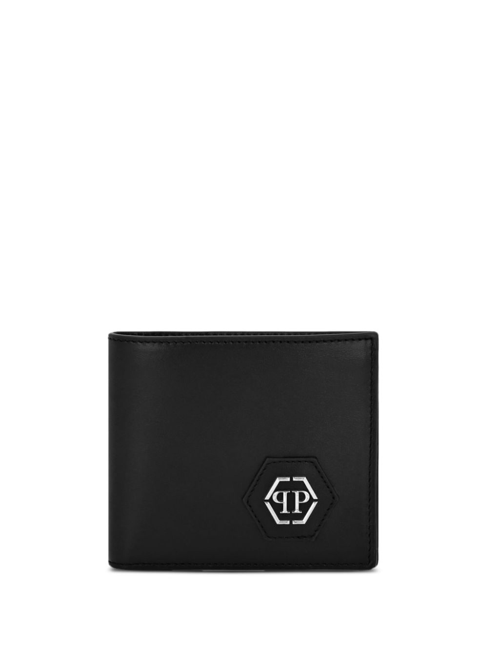 logo-plaque bi-fold wallet - 1