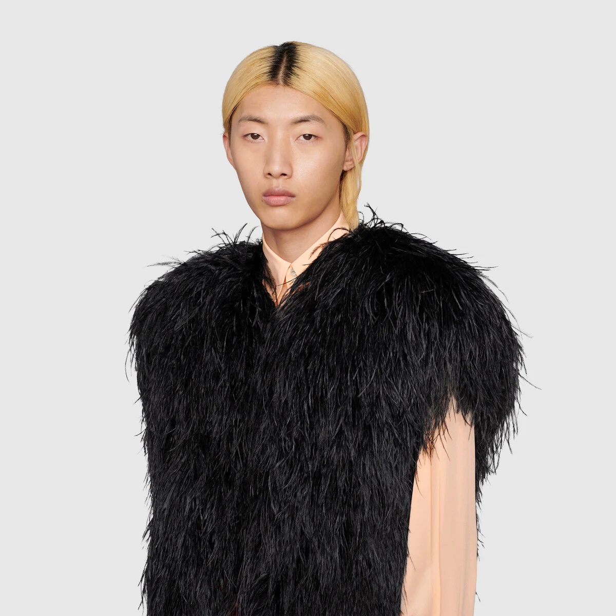 Vest with feathers - 5