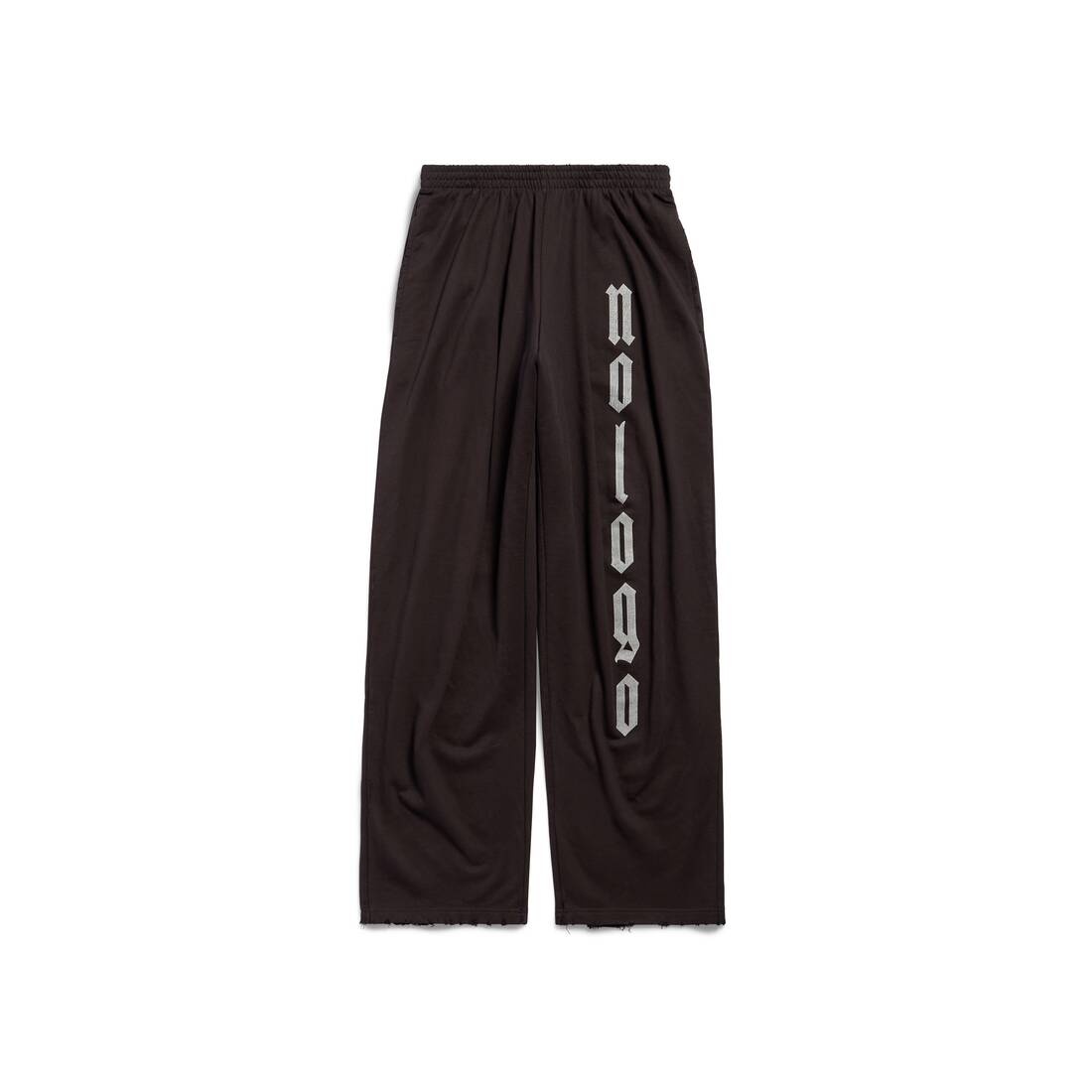 Nologo Baggy Sweatpants in Black/grey - 1