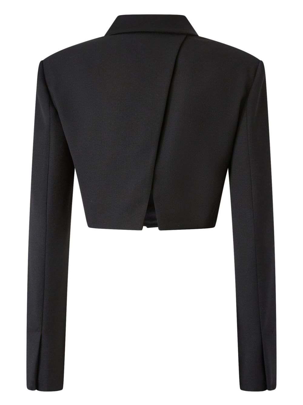 cropped blazer - 2