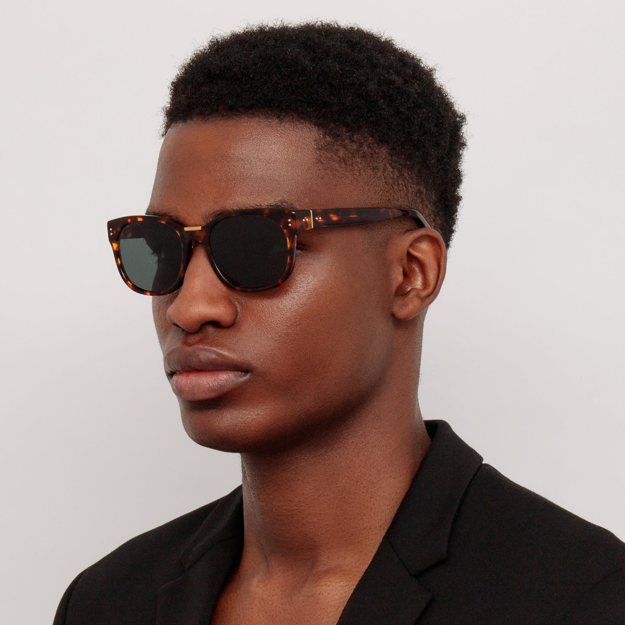 CEDRIC RECTANGULAR SUNGLASSES IN TORTOISESHELL - 6