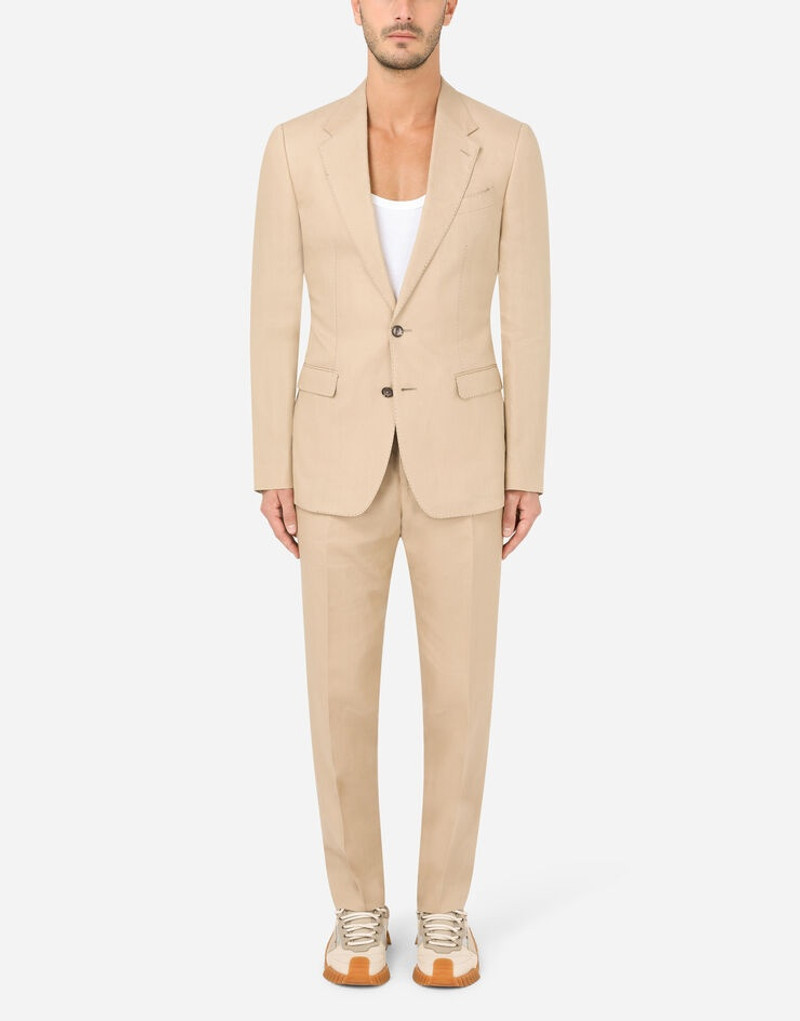 Linen Taormina-fit suit 1