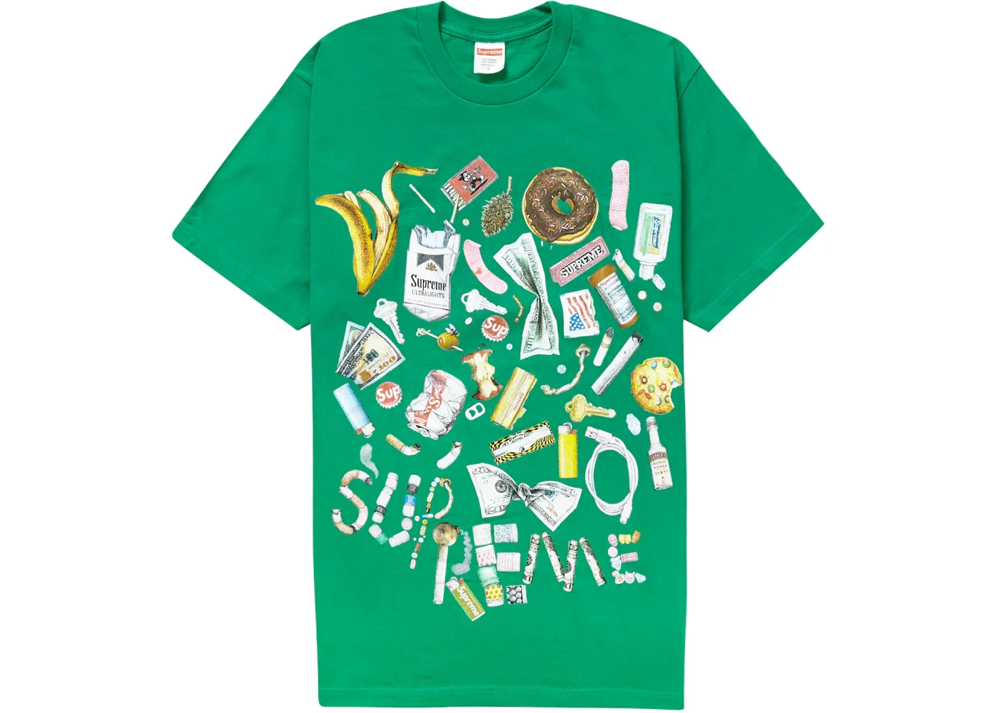 Supreme Trash Tee (SS23) Green - 1