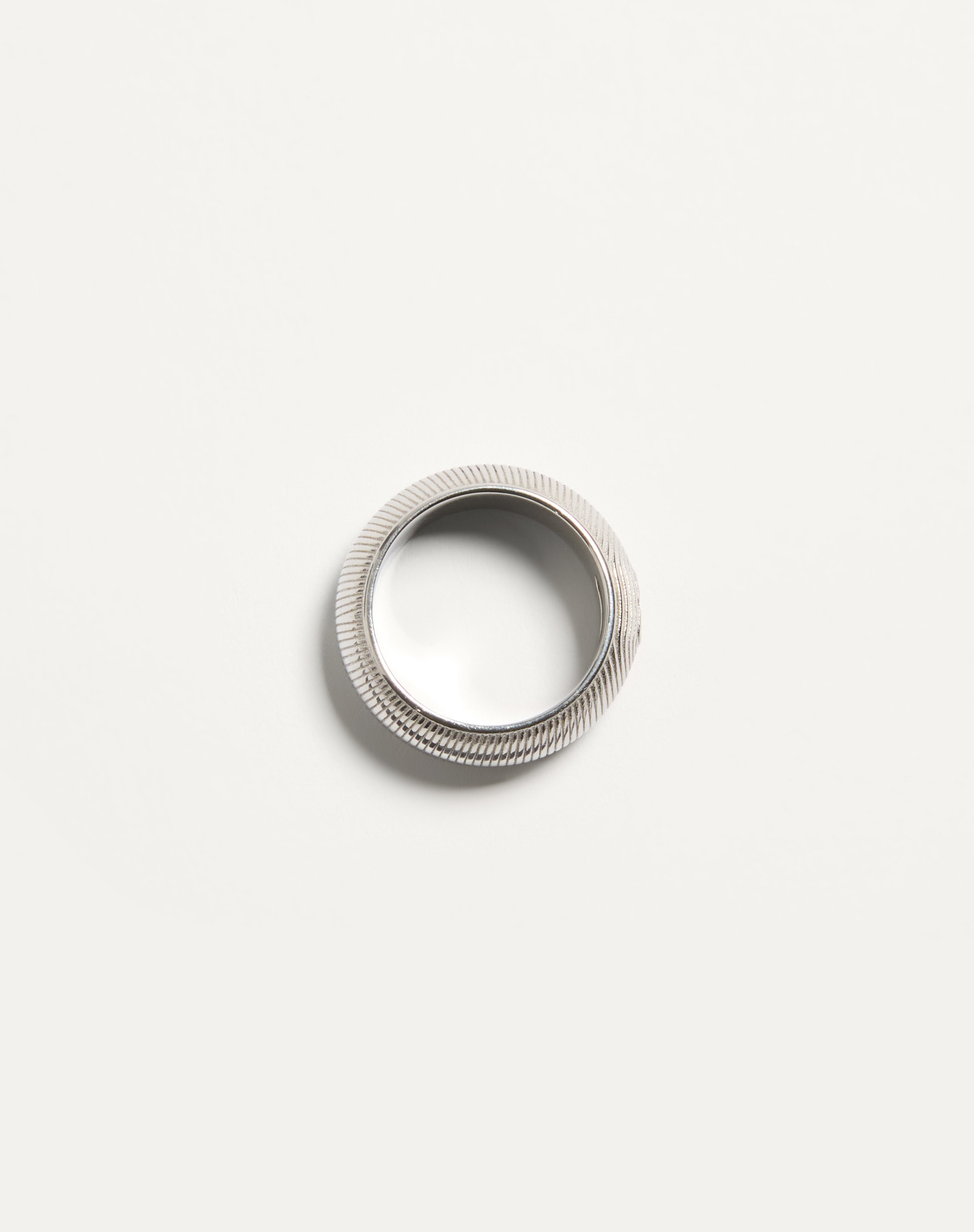 VALENTINO GARAVANI OVALETTE METAL RING - 5
