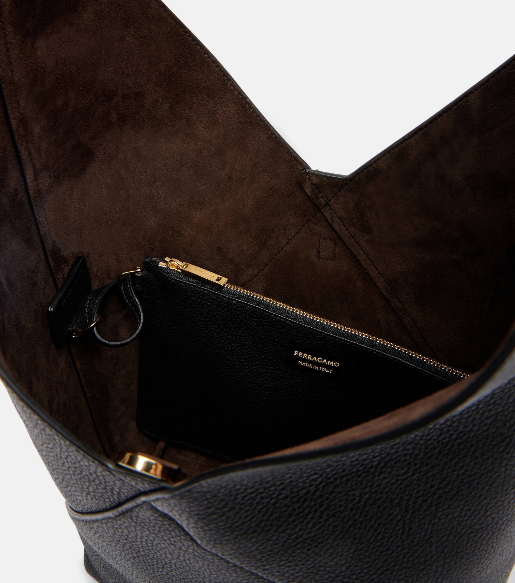 Origami Medium leather tote bag - 3