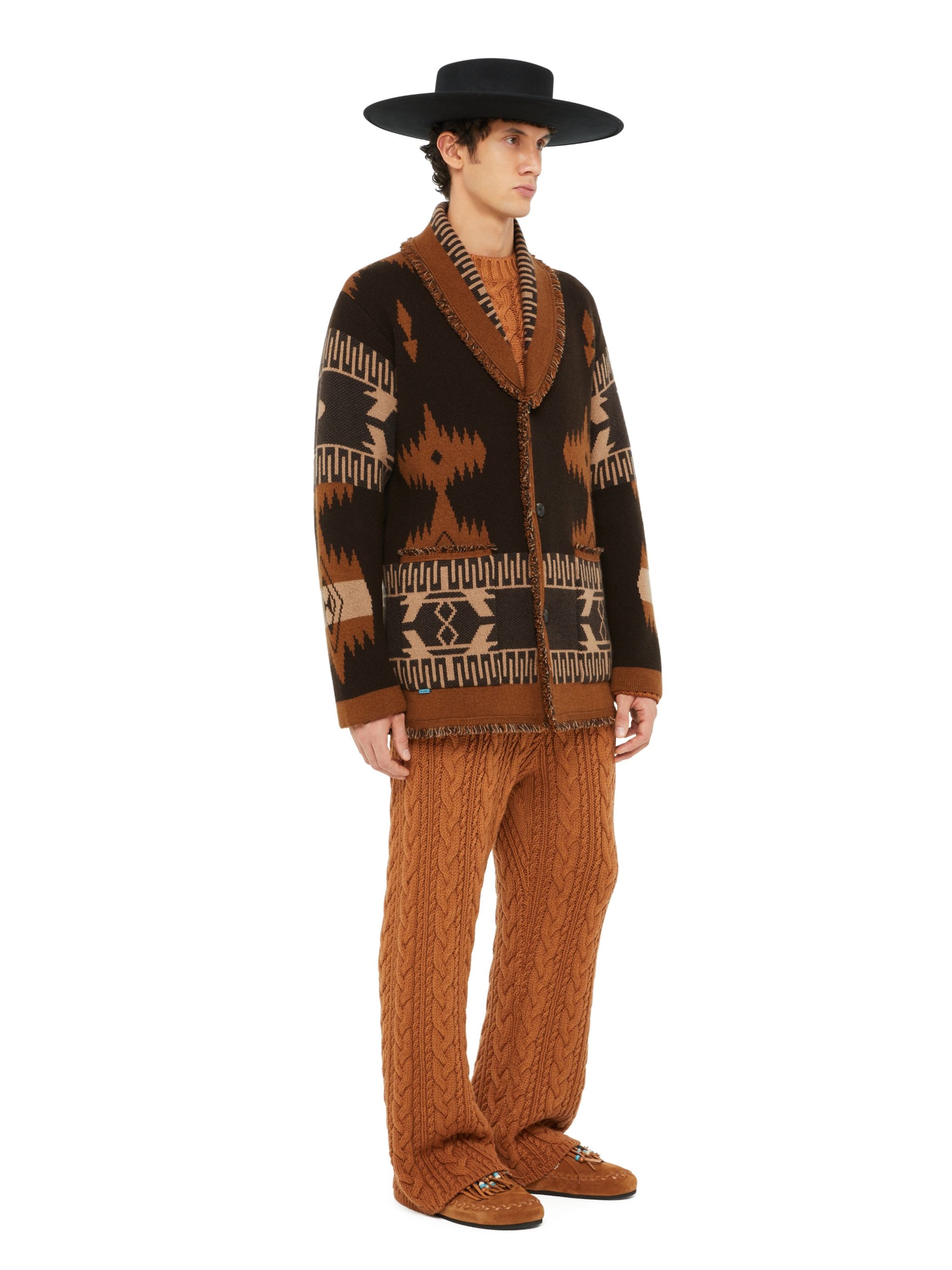 Icon Jacquard Cardigan - 5