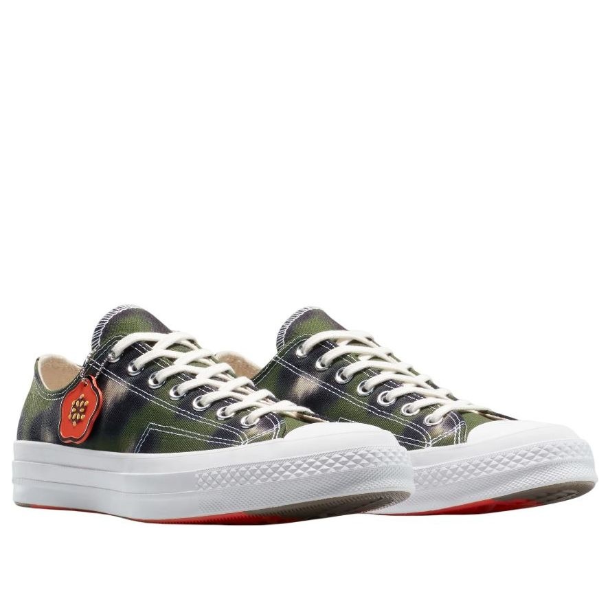 Converse x KENZO Chuck 70 Low 'Hana Leopard Cypress' A16291C - 2