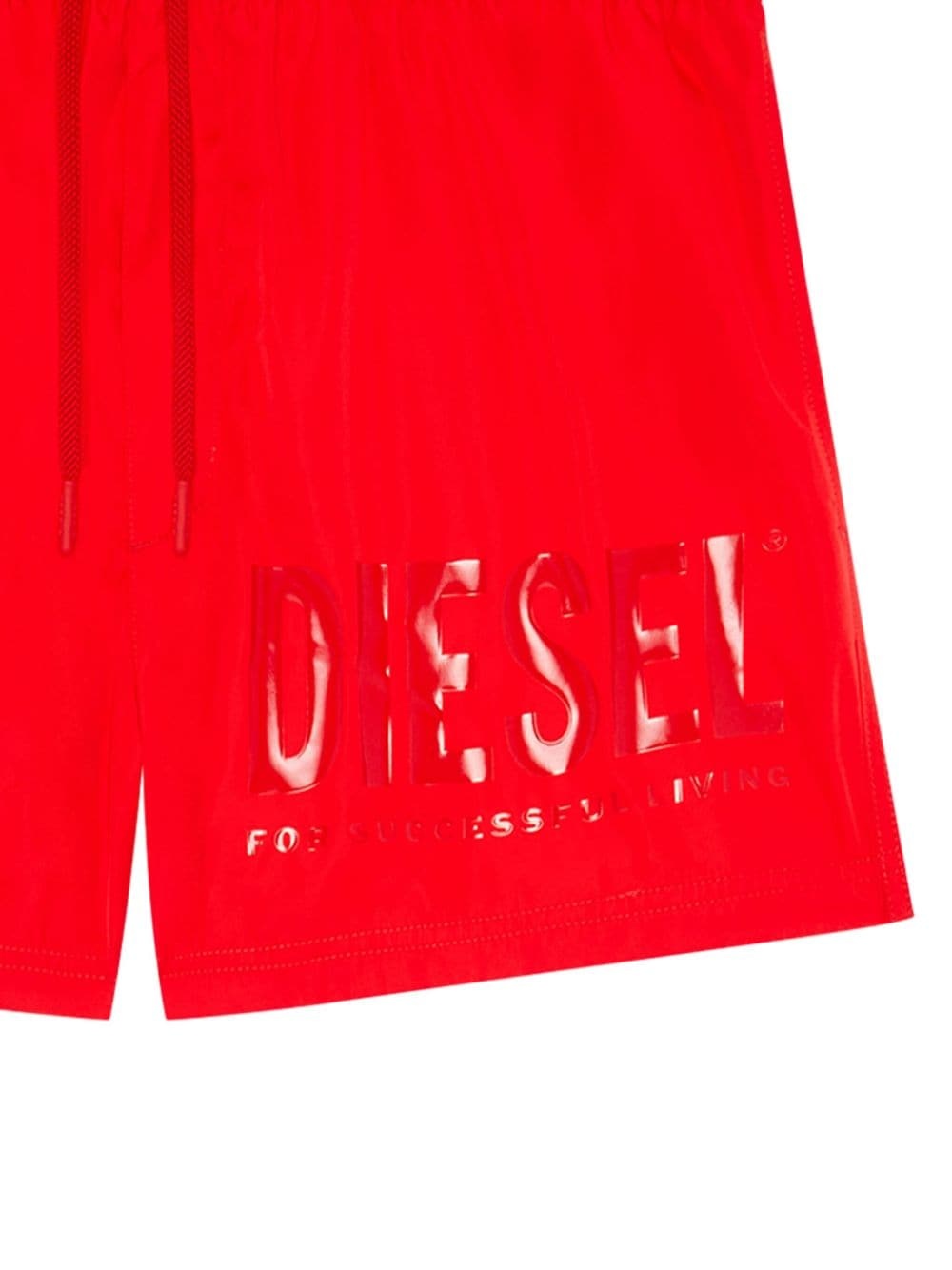 logo-print swim shorts - 2