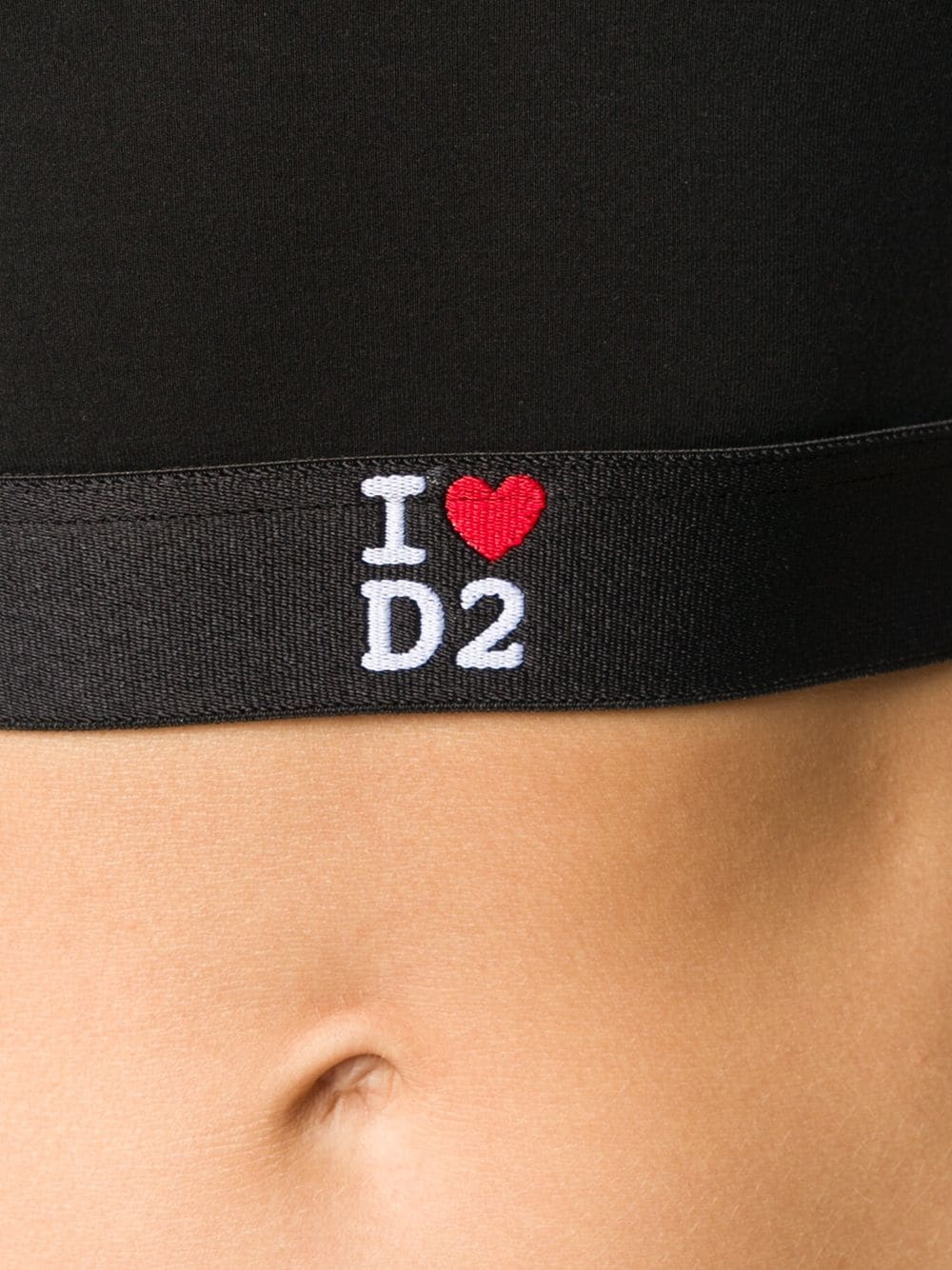 I Heart D2 crop top - 5