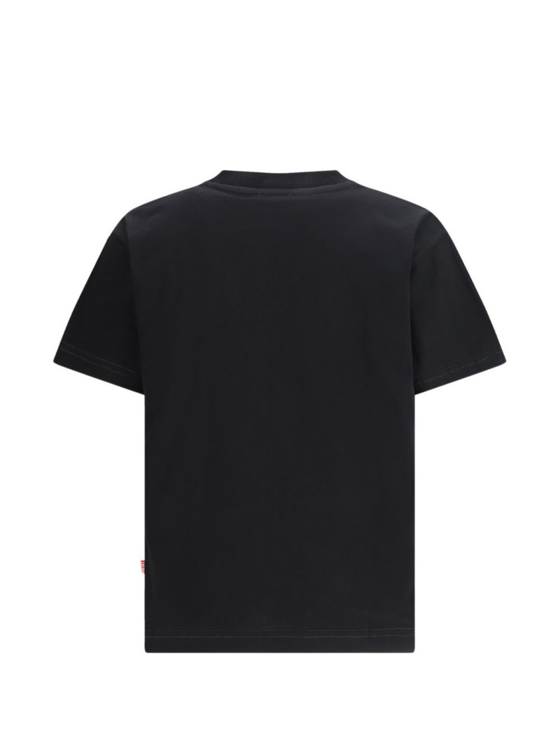 Diesel logo-embroidered T-shirt outlook