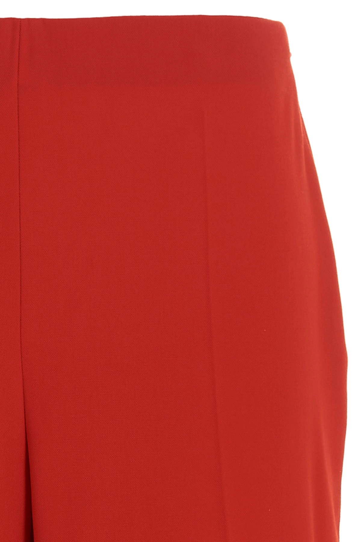 Straight pants with pleat - 3