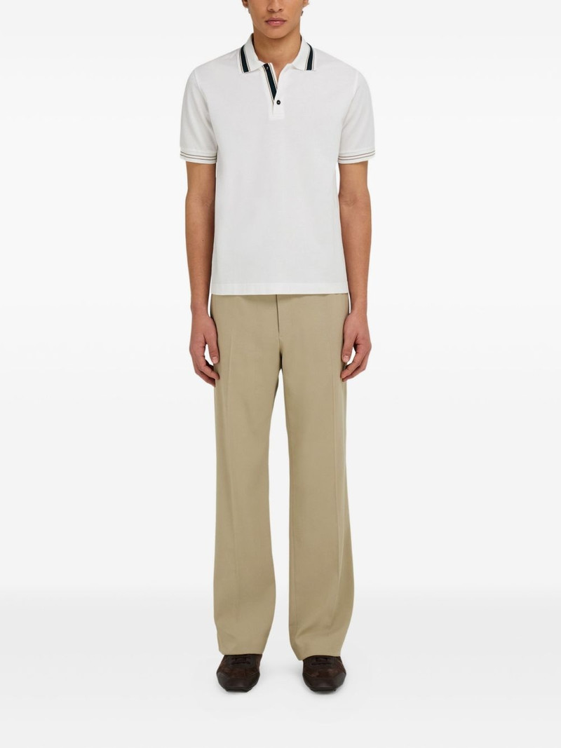FERRAGAMO organic cotton polo shirt outlook