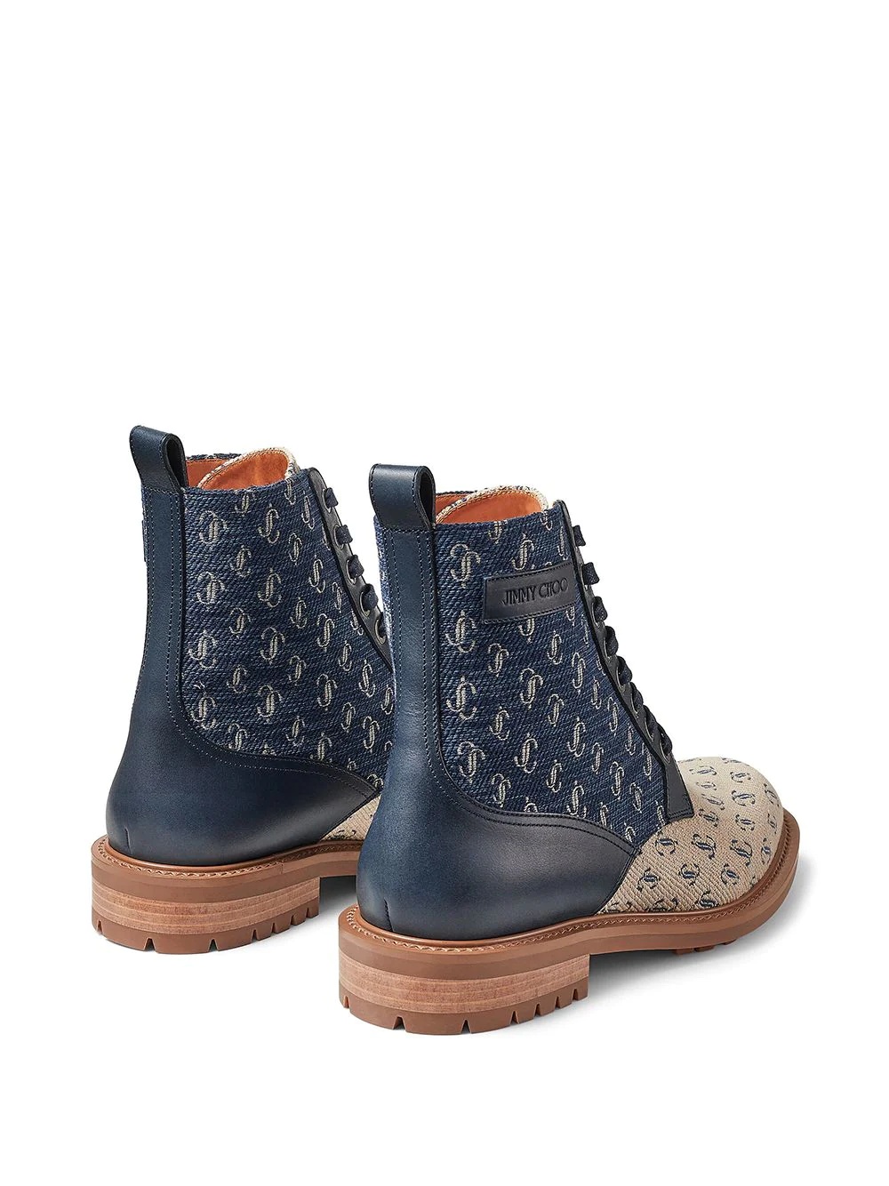 Turing monogram lace-up boots - 3