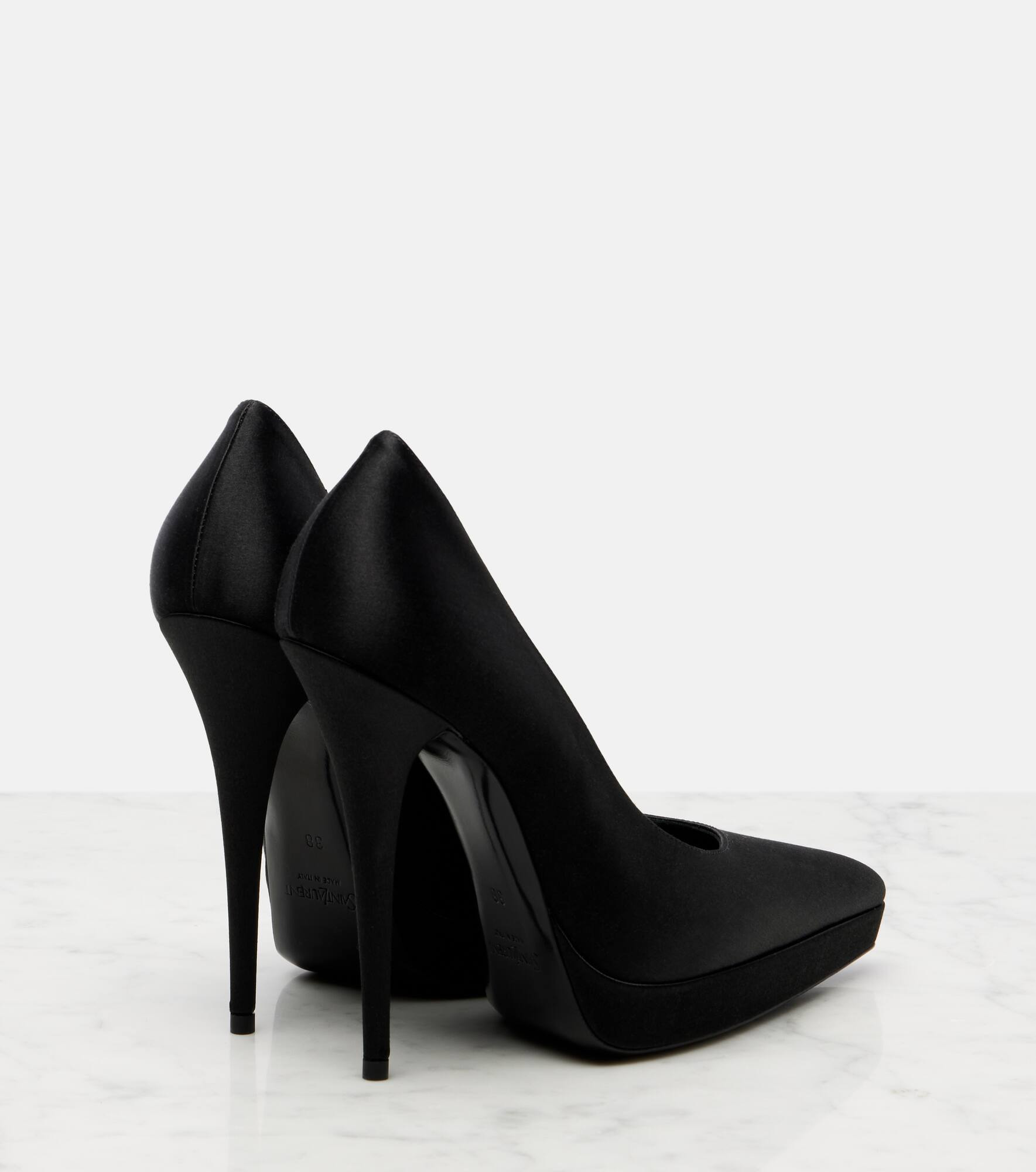 Lisa 110 satin platform pump - 2