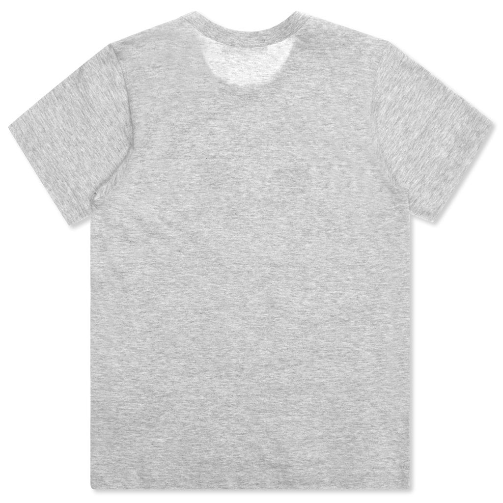 COMME DES GARCONS PLAY WOMEN'S RED HEART SKETCH TEE - GREY - 2