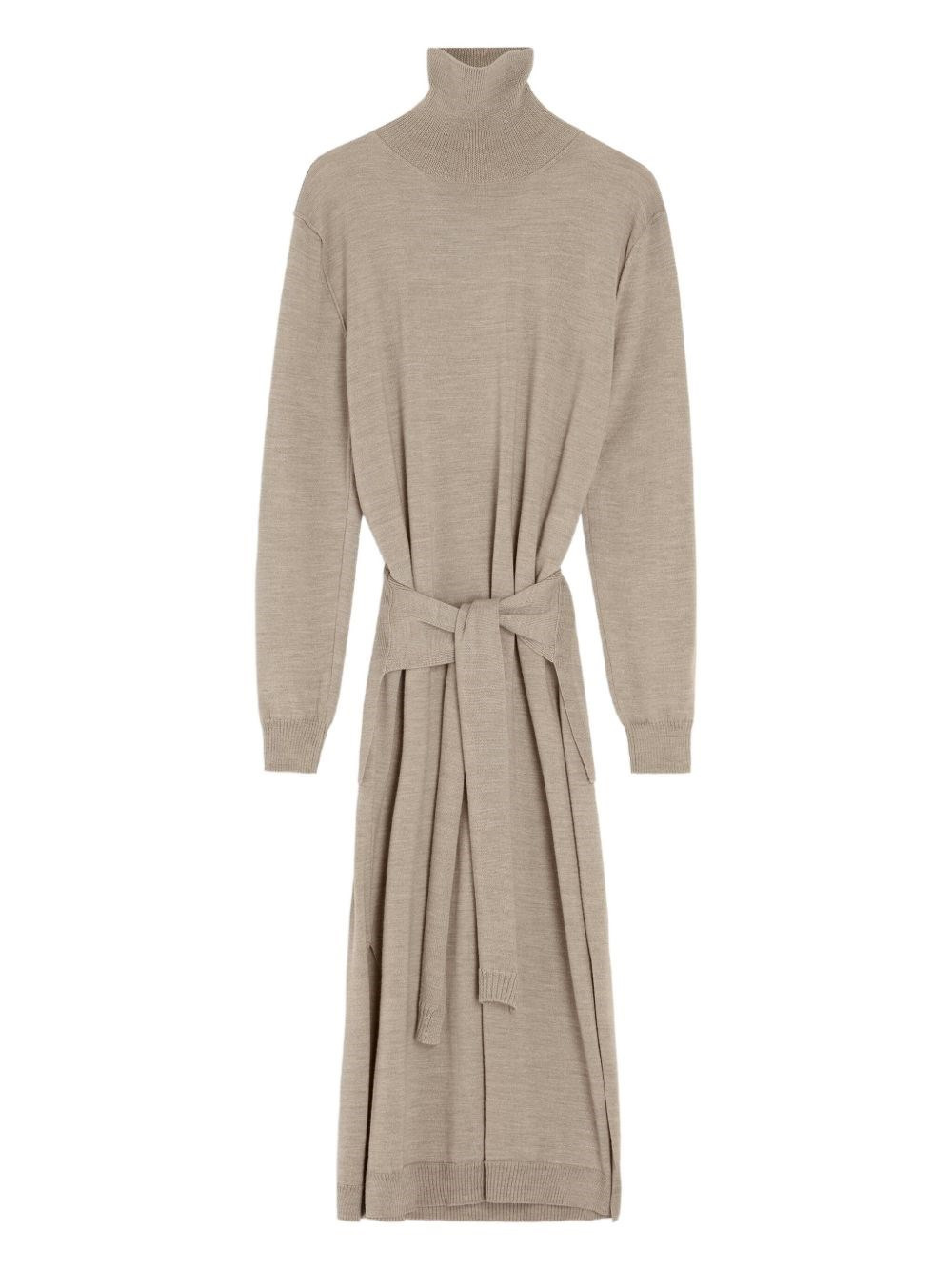 Wool blend midi dress - 1