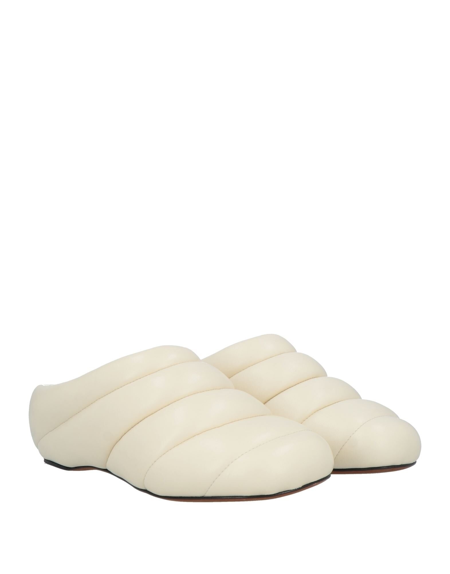 Cream Women's Mules And Clogs - 2