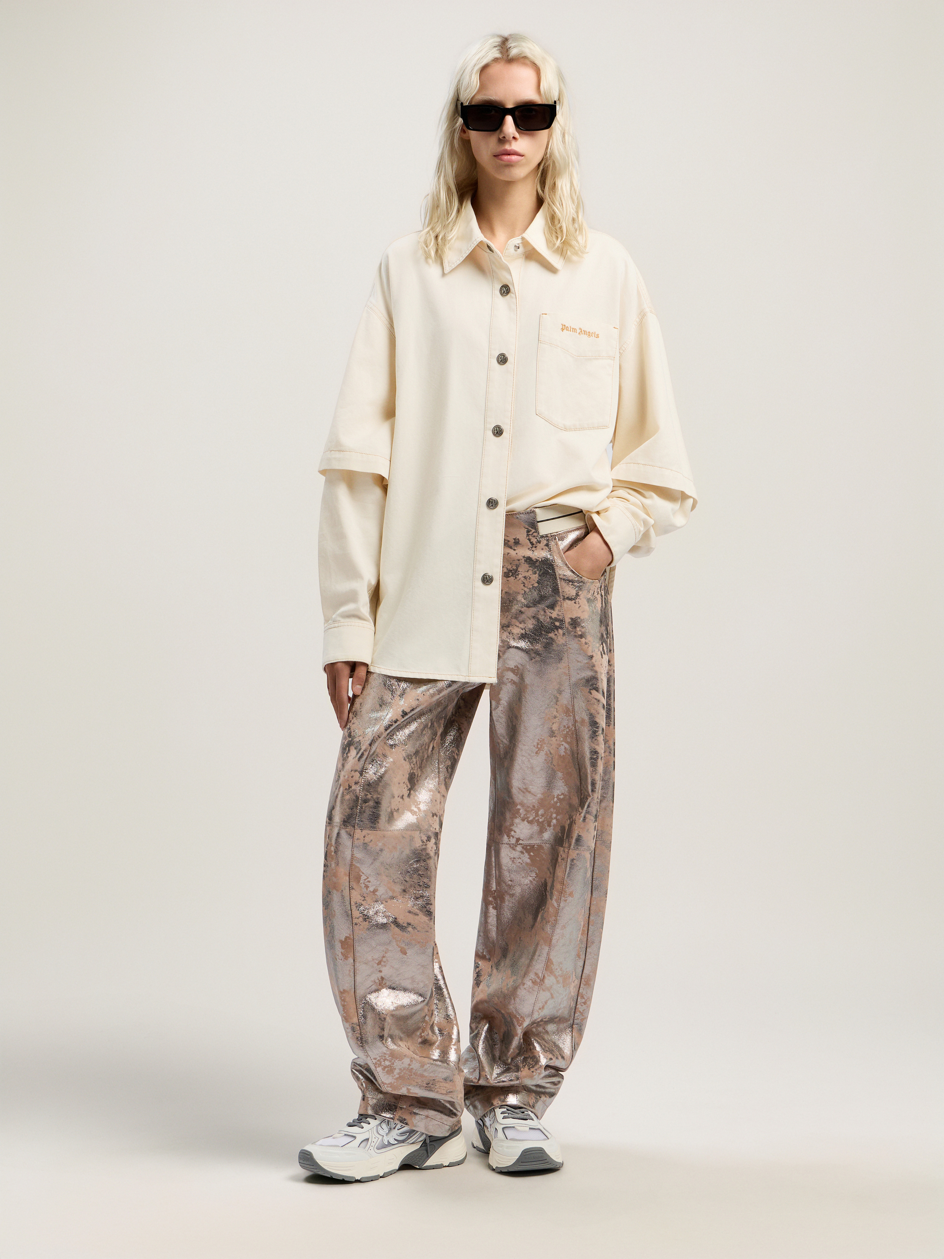 Hybrid Denim Overshirt - 1