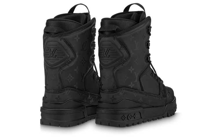 LOUIS VUITTON LV Trainer Snow Snow Boots 'Black' 1AAS83 - 3