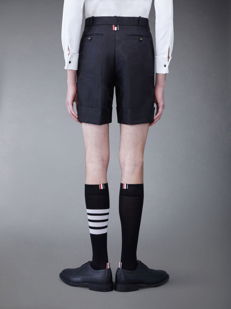 Thom Browne Paisley Jacquard Sack Beltloop Short outlook
