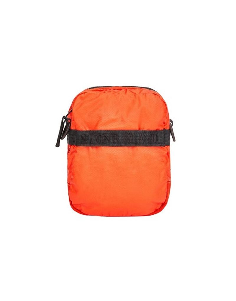 Stone Island 90870 70 MUSSOLA GOMMATA CANVAS LOBSTER RED outlook