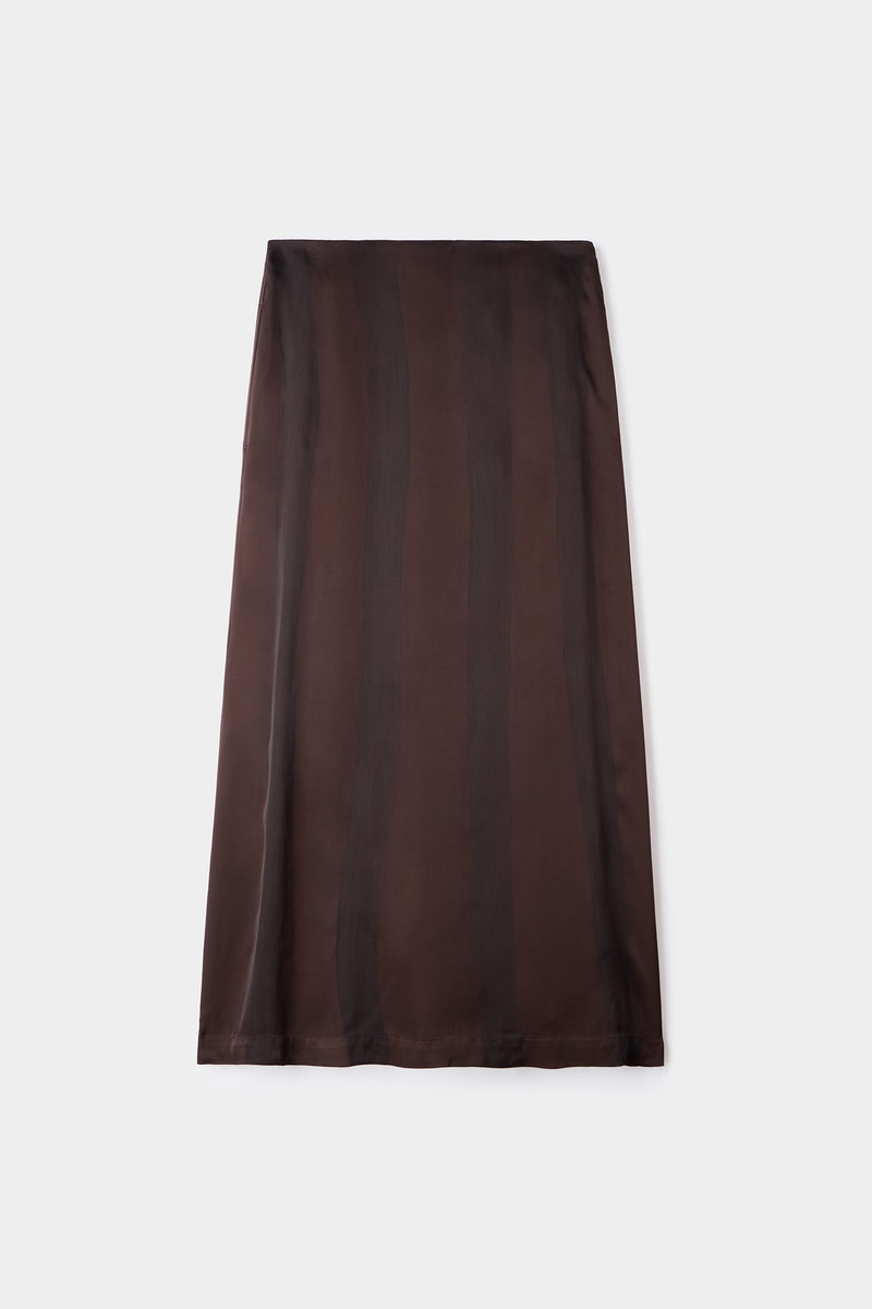 SUNNEI LONG SKIRT / brown outlook