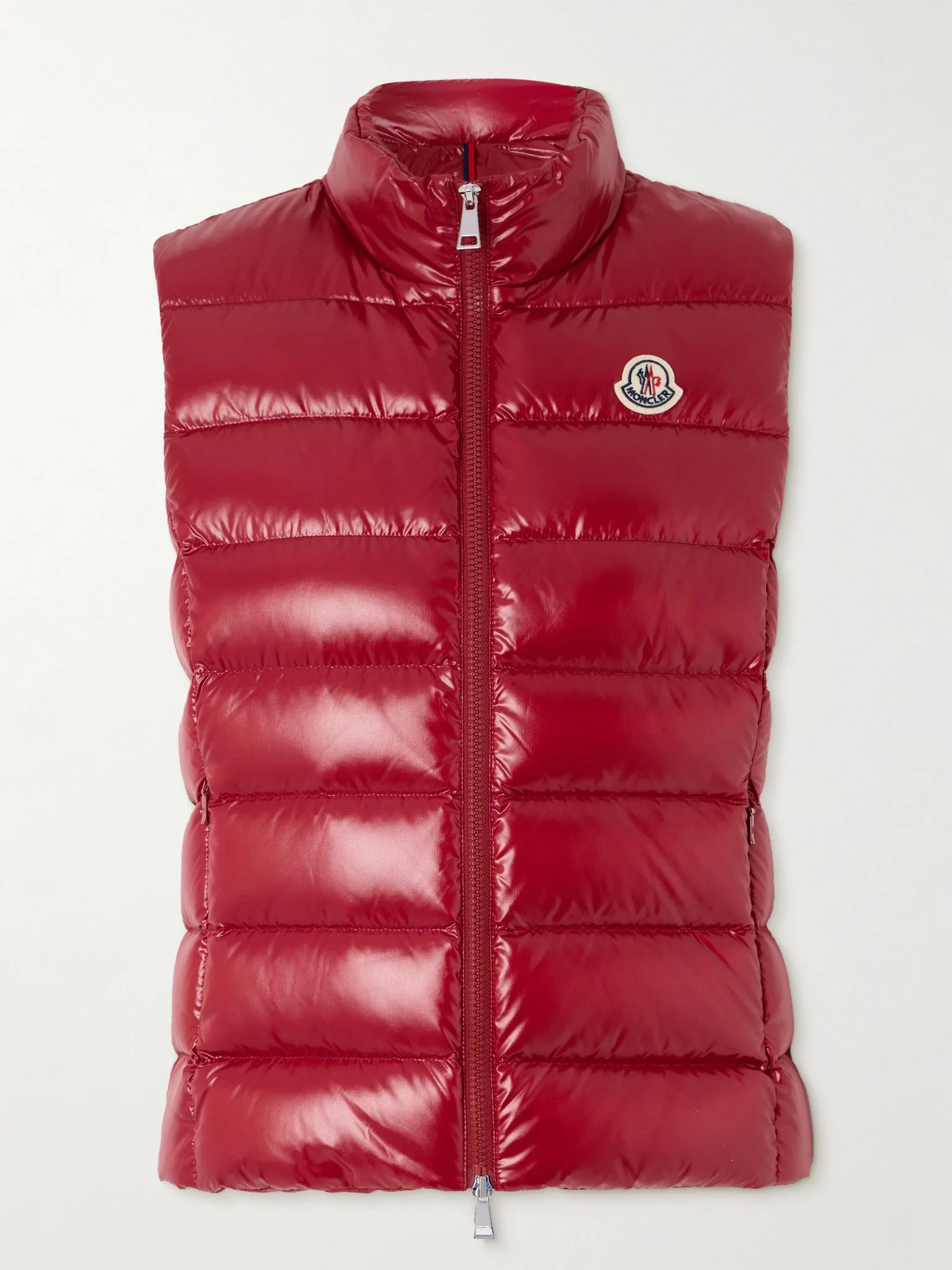 Ghany quilted shell down vest Red - 1