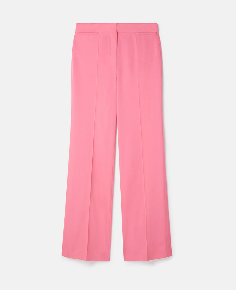 Wool Flannel Tailored Trousers - 1