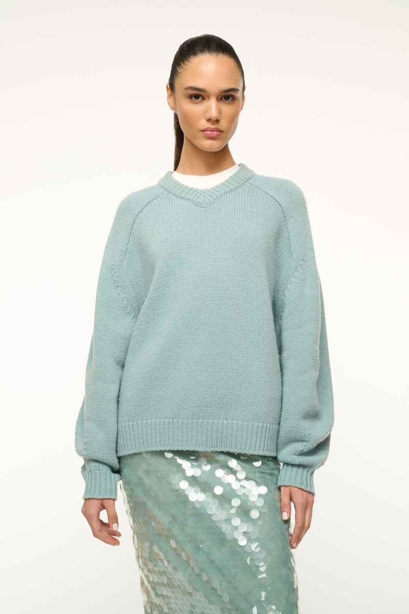 STAUD STAUD WILSON SWEATER MIST outlook