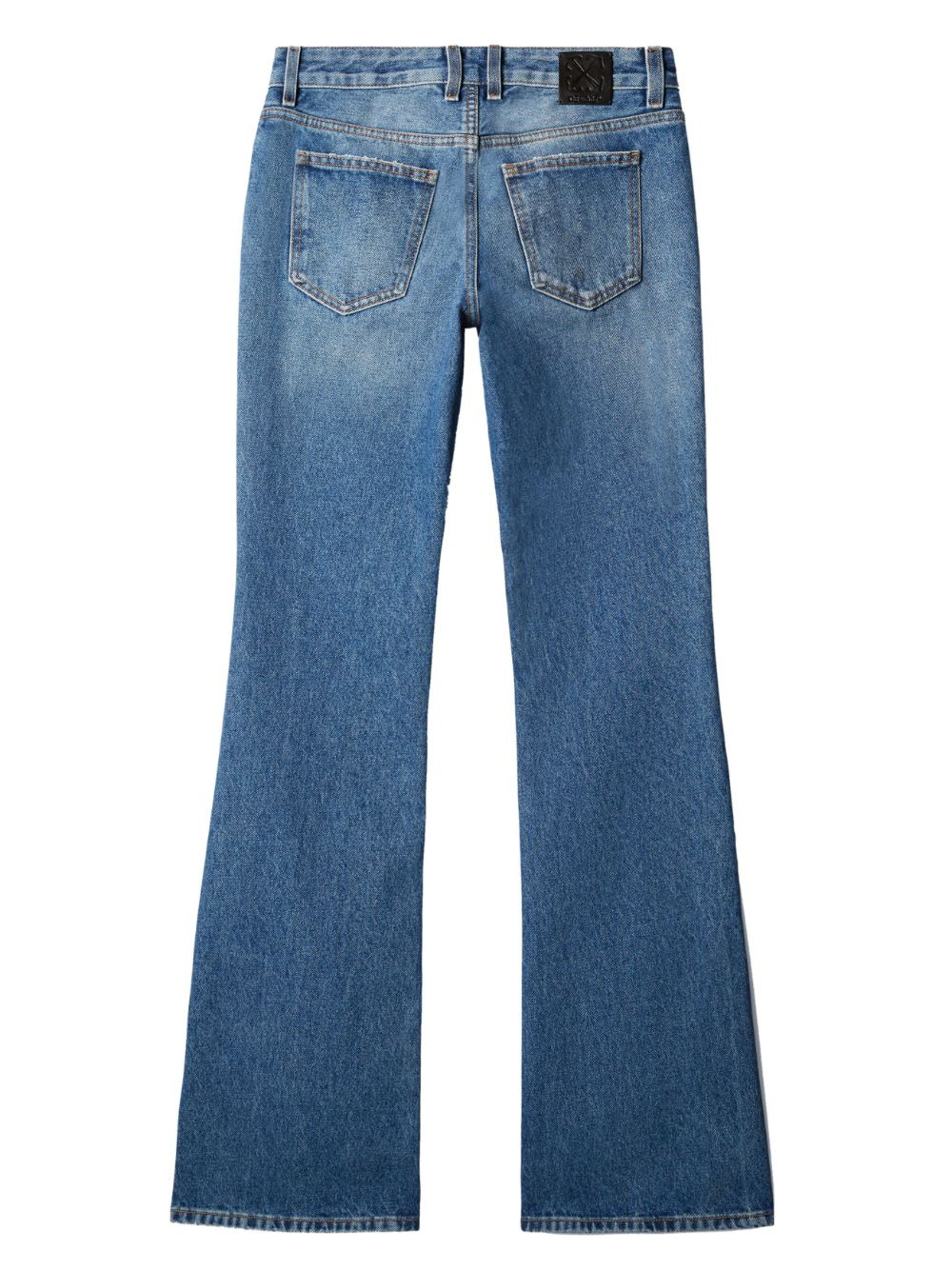 Off White Jeans Blue - 3