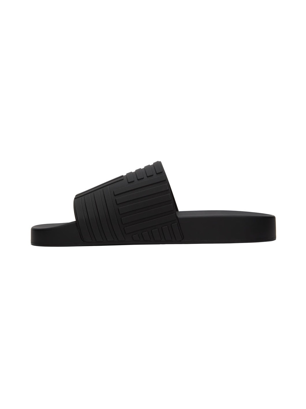 Black Slider Sandals - 3