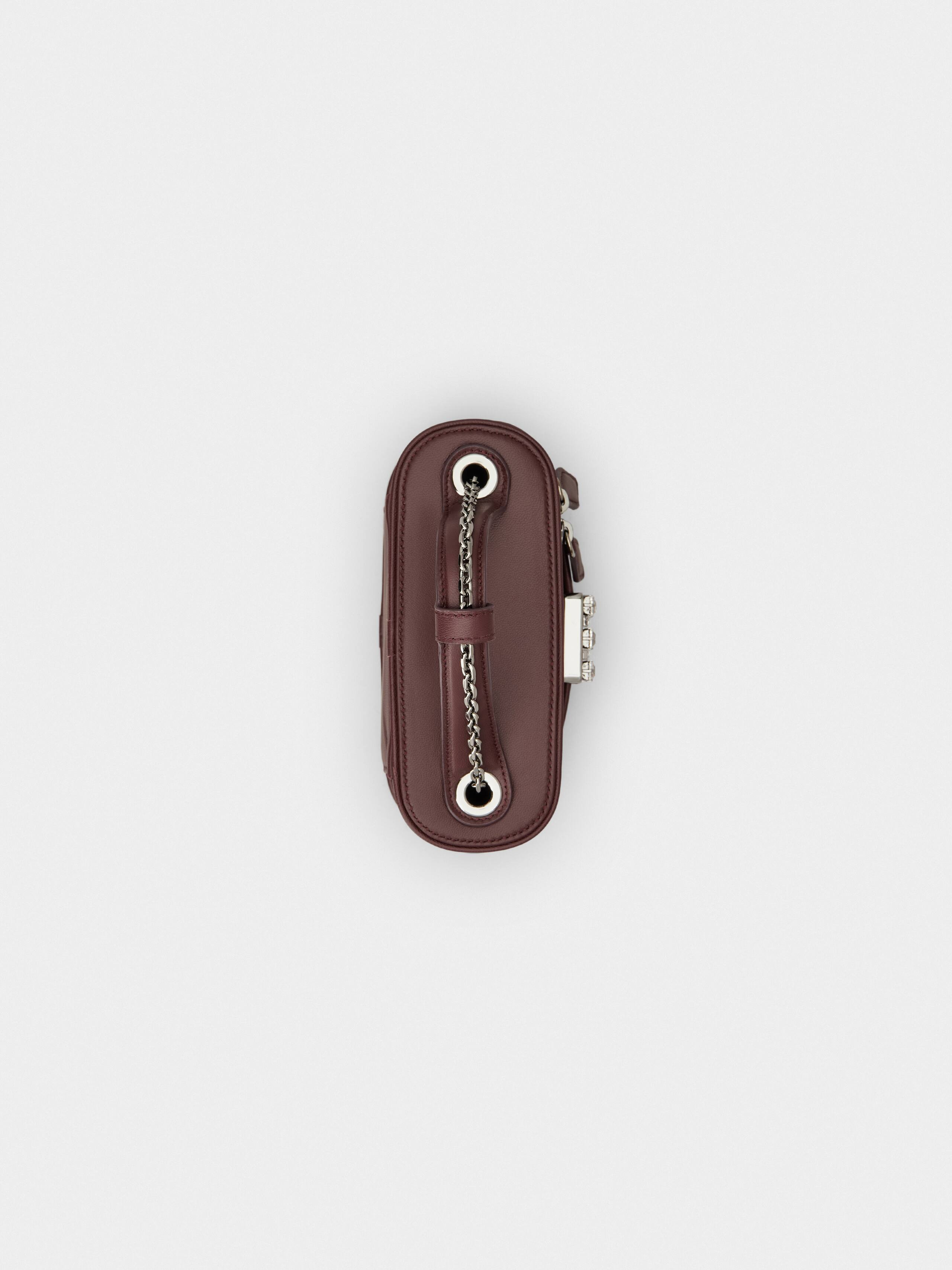 Vanity Très Vivier Micro Bag in leather - 5