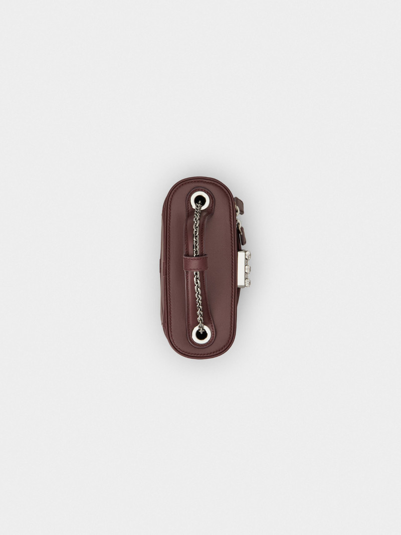 Vanity Très Vivier Micro Bag in leather 5