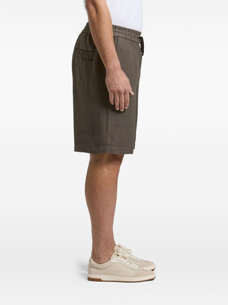 drawstring-waist shorts 1