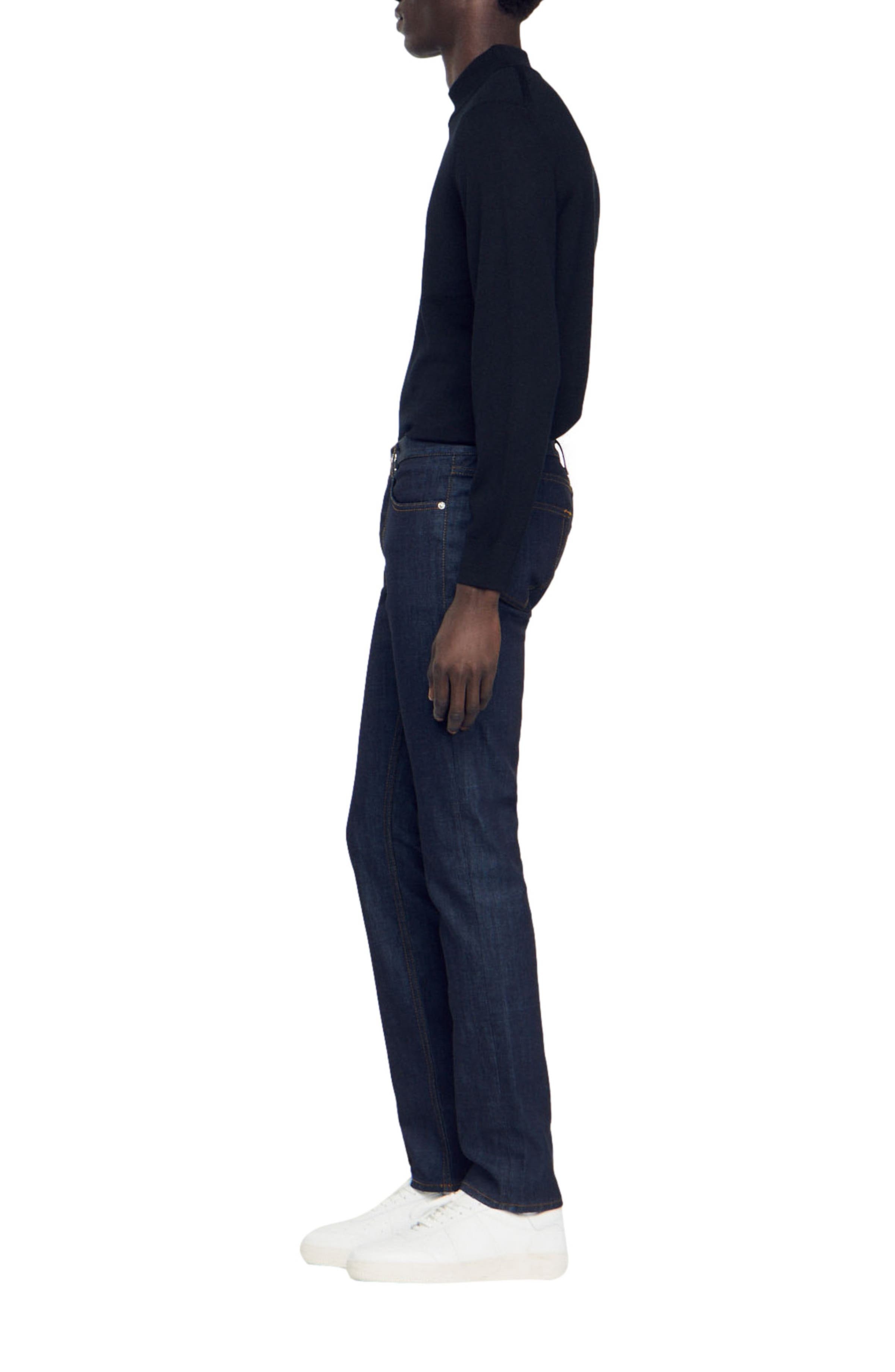 SANDRO Waterless narrow cut jeans in Raw-Denim at Nordstrom - 3
