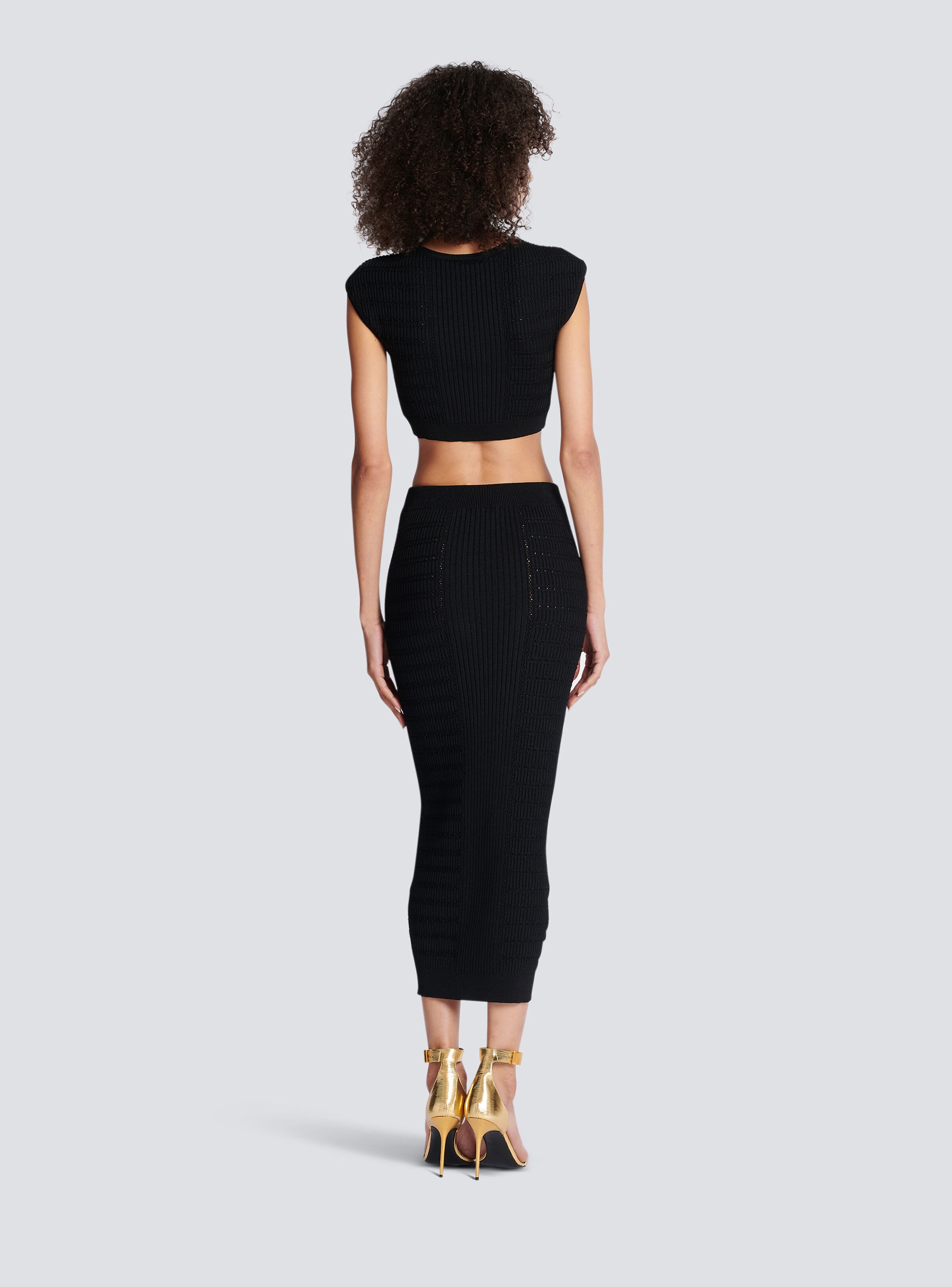 Knit crop top - 4