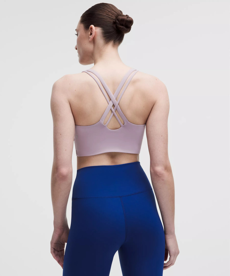 lululemon lululemon Energy Longline Bra Medium Support, B-D Cups *Evolve outlook