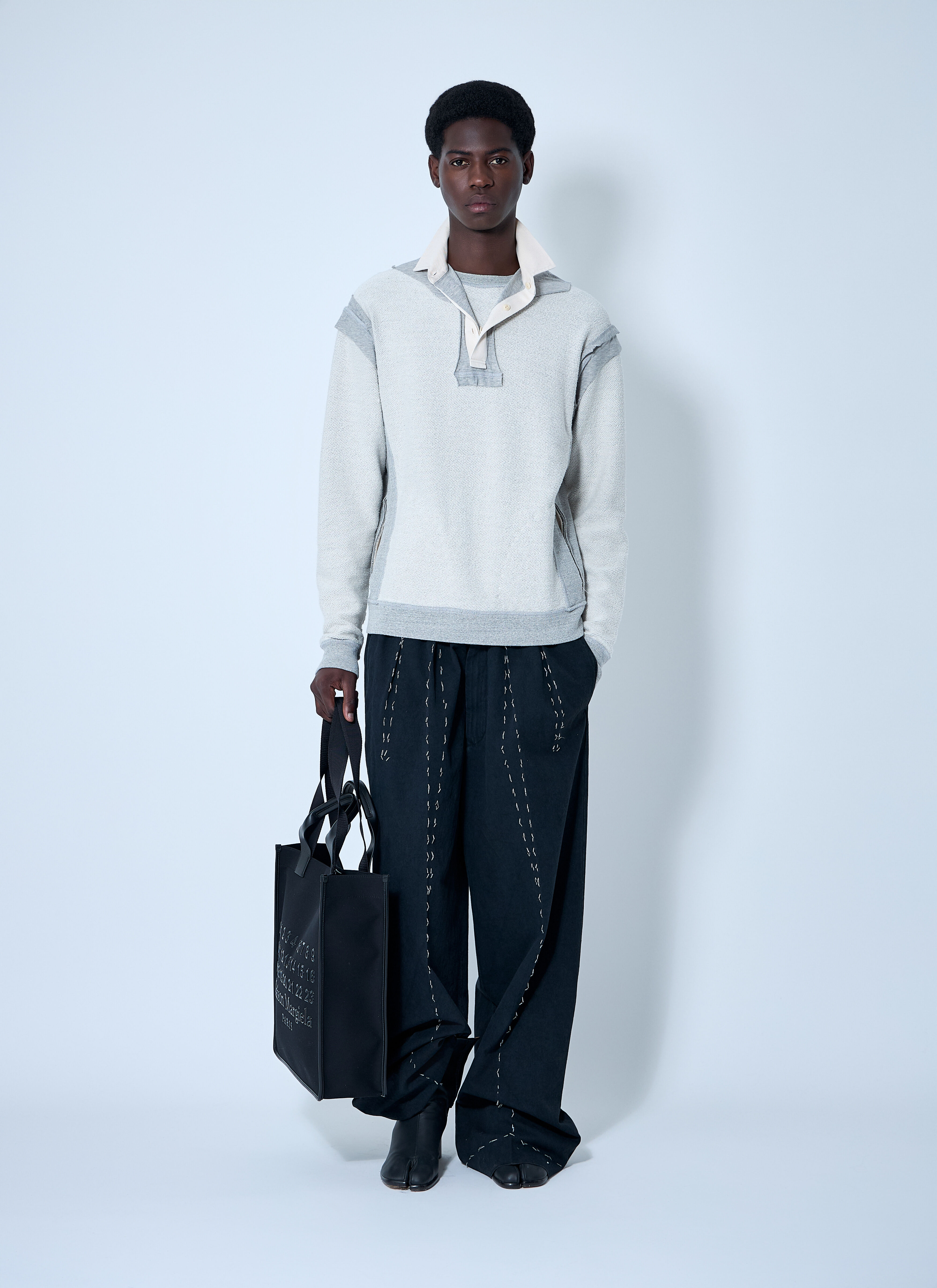 Collard Sweatshirt - 2