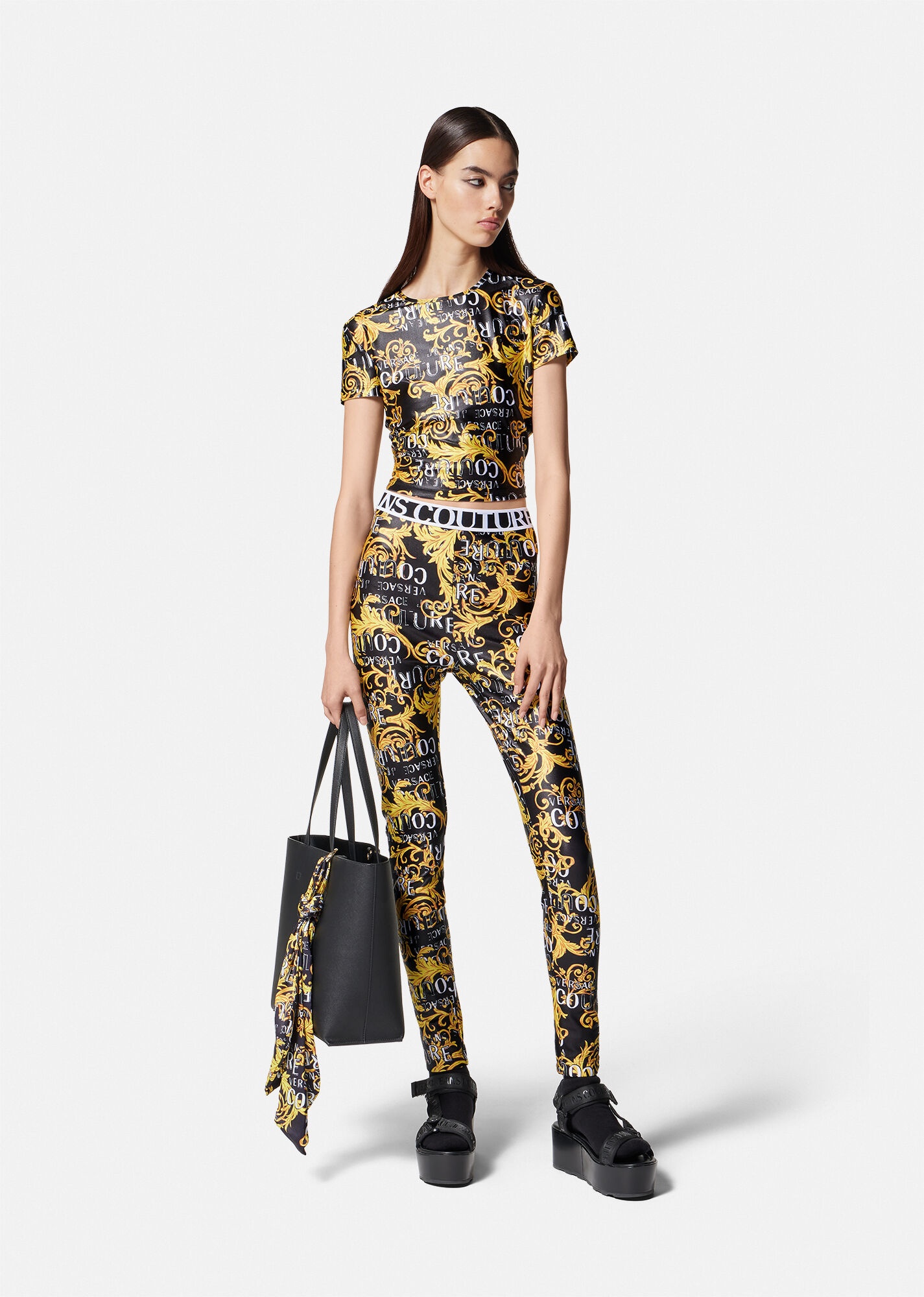 Logo Couture Leggings - 2
